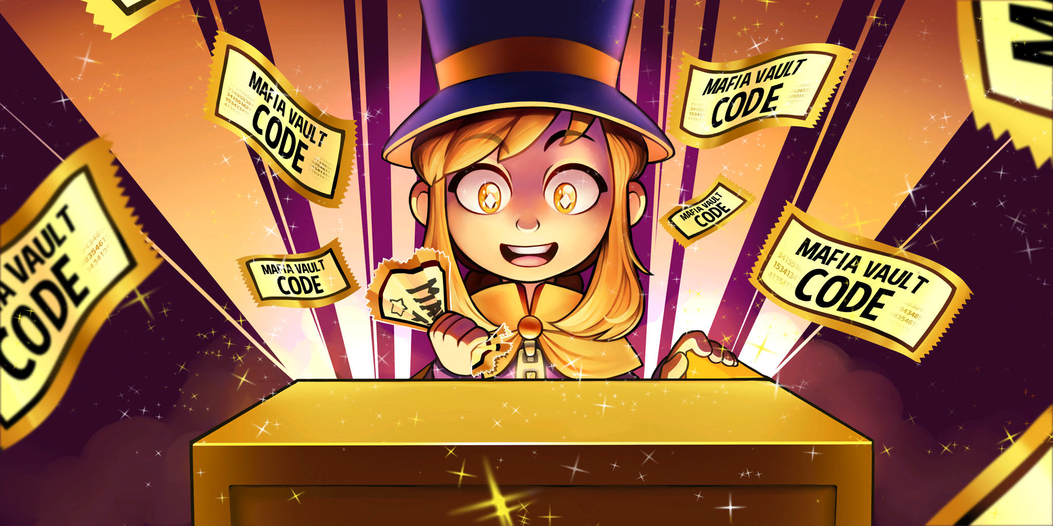 Video Games A Hat In Time Open Mouth Yellow Eyes 2048x1024