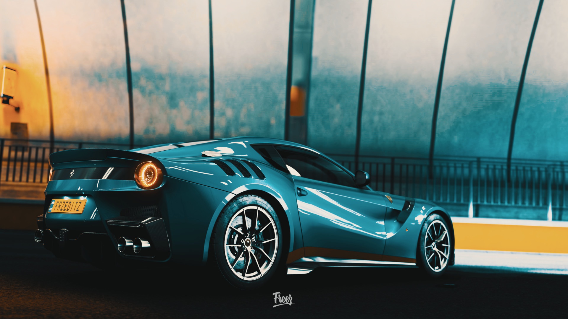 Car Vehicle Ferrari Ferrari F12 1920x1080