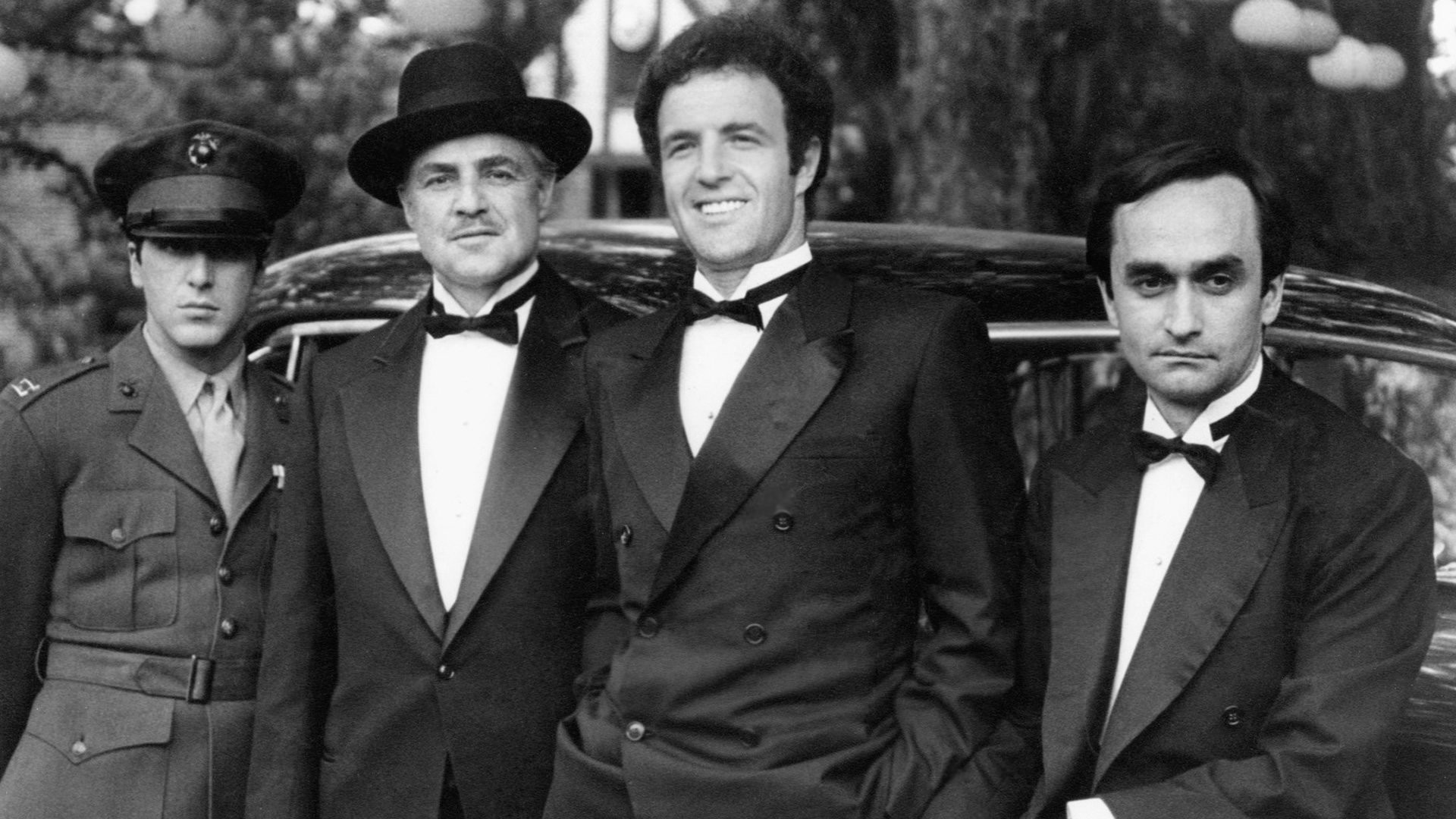 Movies Men Actor Legends The Godfather Vito Corleone Michael Corleone Marlon Brando Al Pacino Monoch 1920x1080
