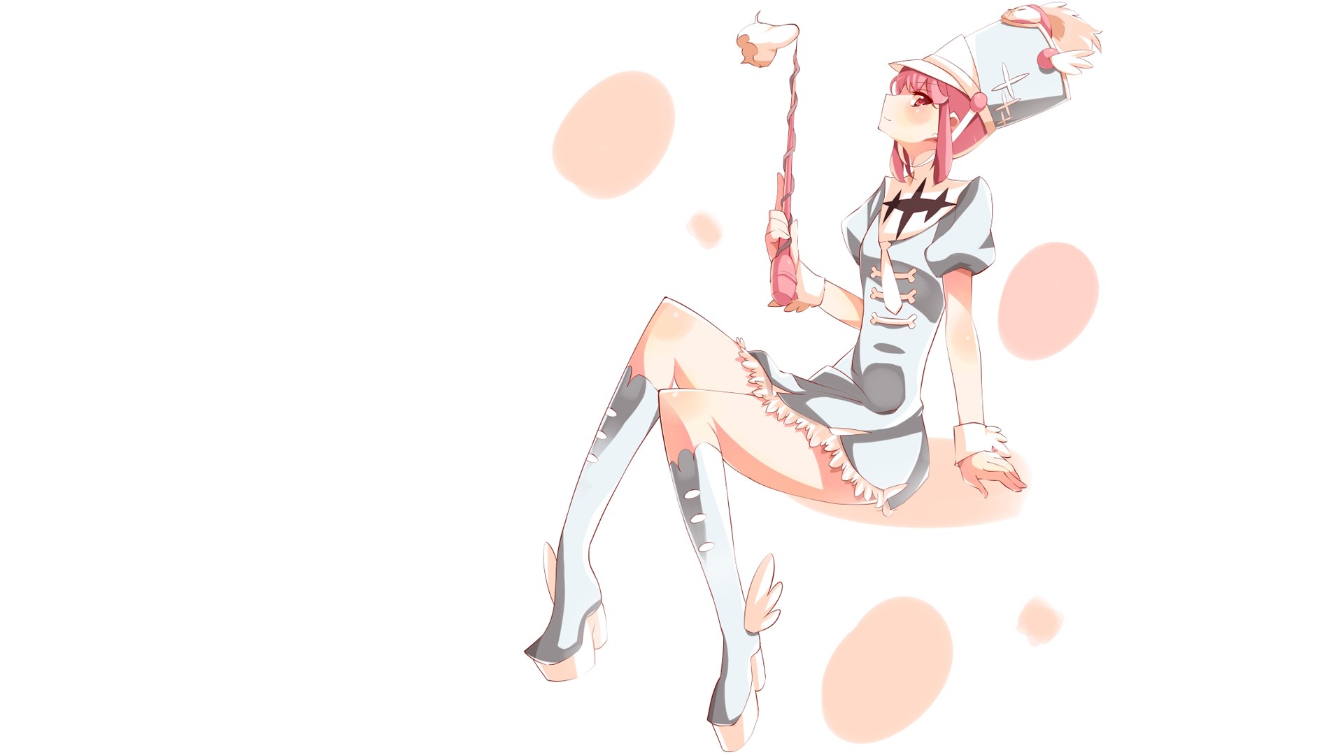 Kill La Kill Jakuzure Nonon Anime Girls Legs Simple Background Anime 1920x1080