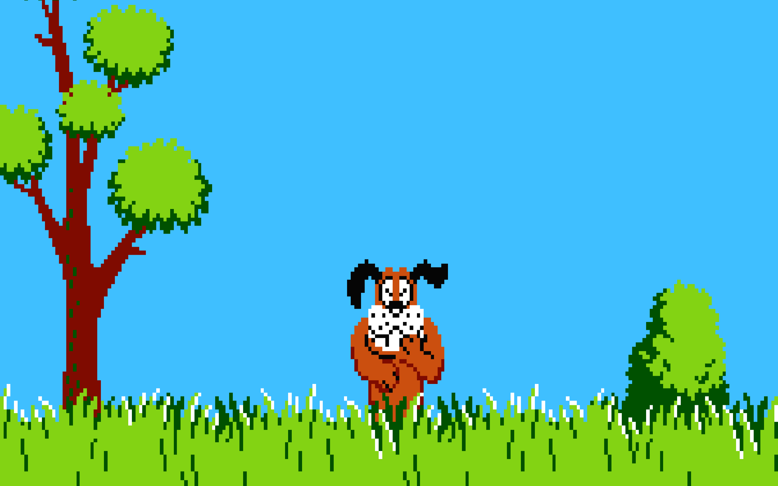 Duck Hunt 8 Bit Nintendo Entertainment System Dog Nostalgia 2560x1600