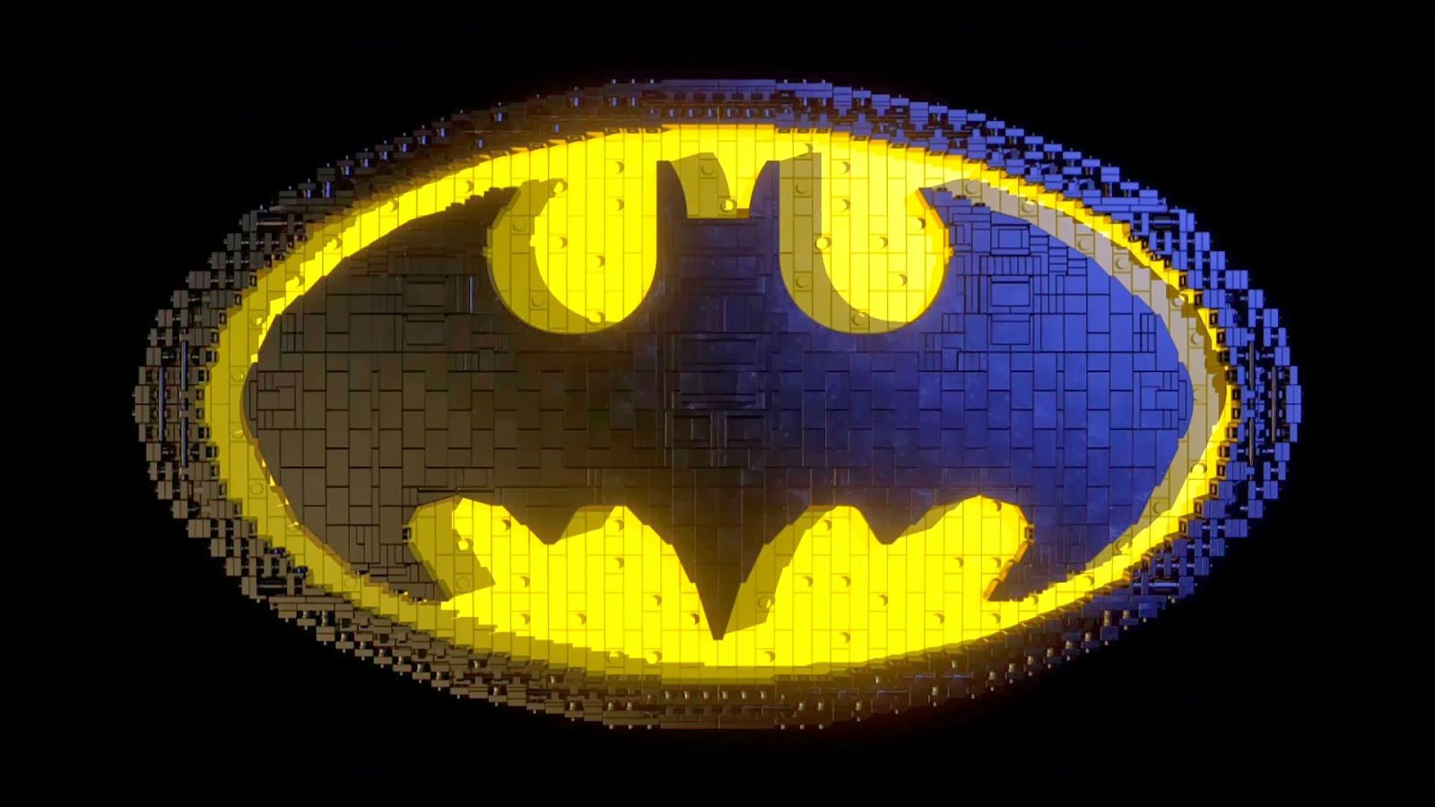 Batman Lego Superhero Batman Logo 1600x900