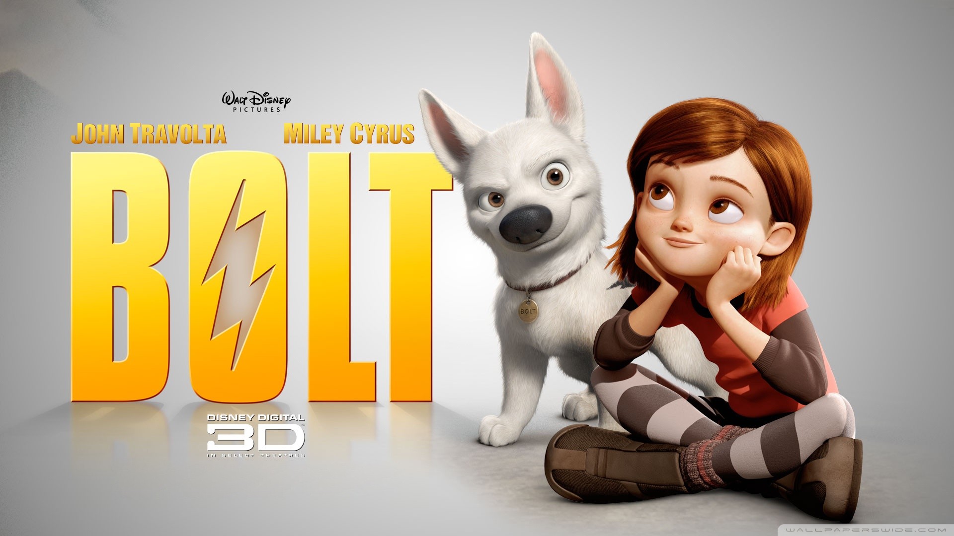 Bolt Movies Animated Movies 2008 Year Wallpaper - Resolution:1920x1080 -  ID:333981 