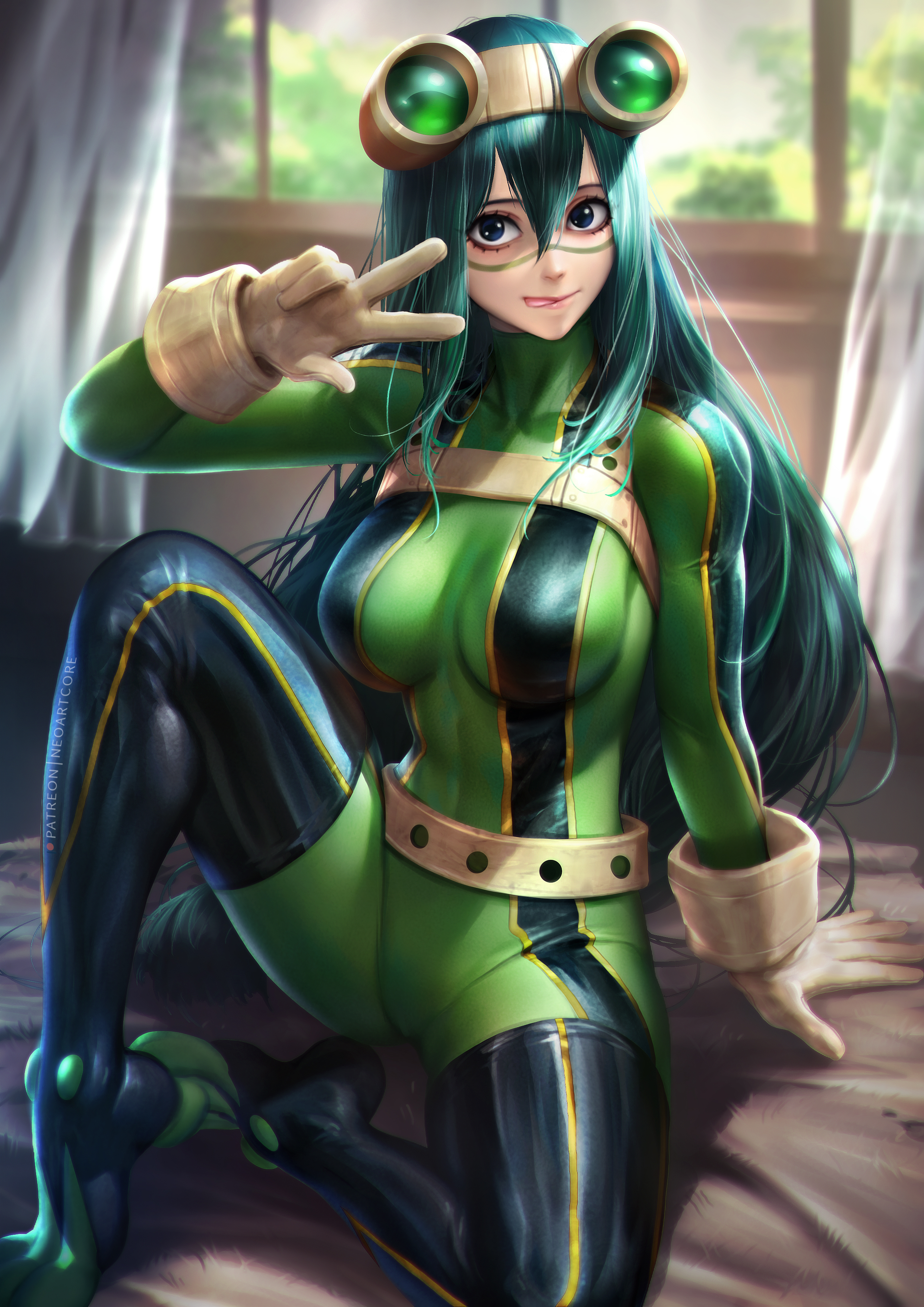 Tsuyu Asui Boku No Hero Academia My Hero Acadamia Fantasy Girl Anime Anime Girls Looking At Viewer P 2480x3508