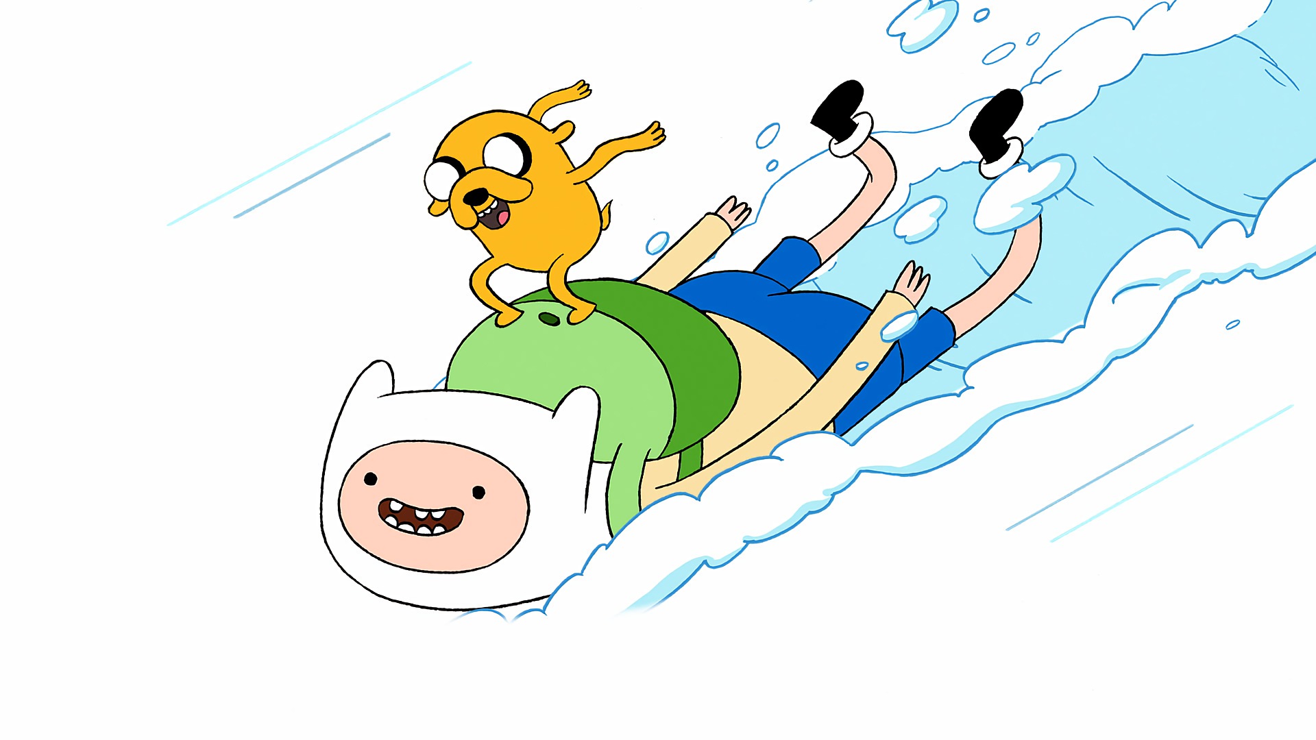 Jake Finn The Human Adventure Time Snow Jake The Dog 1920x1080