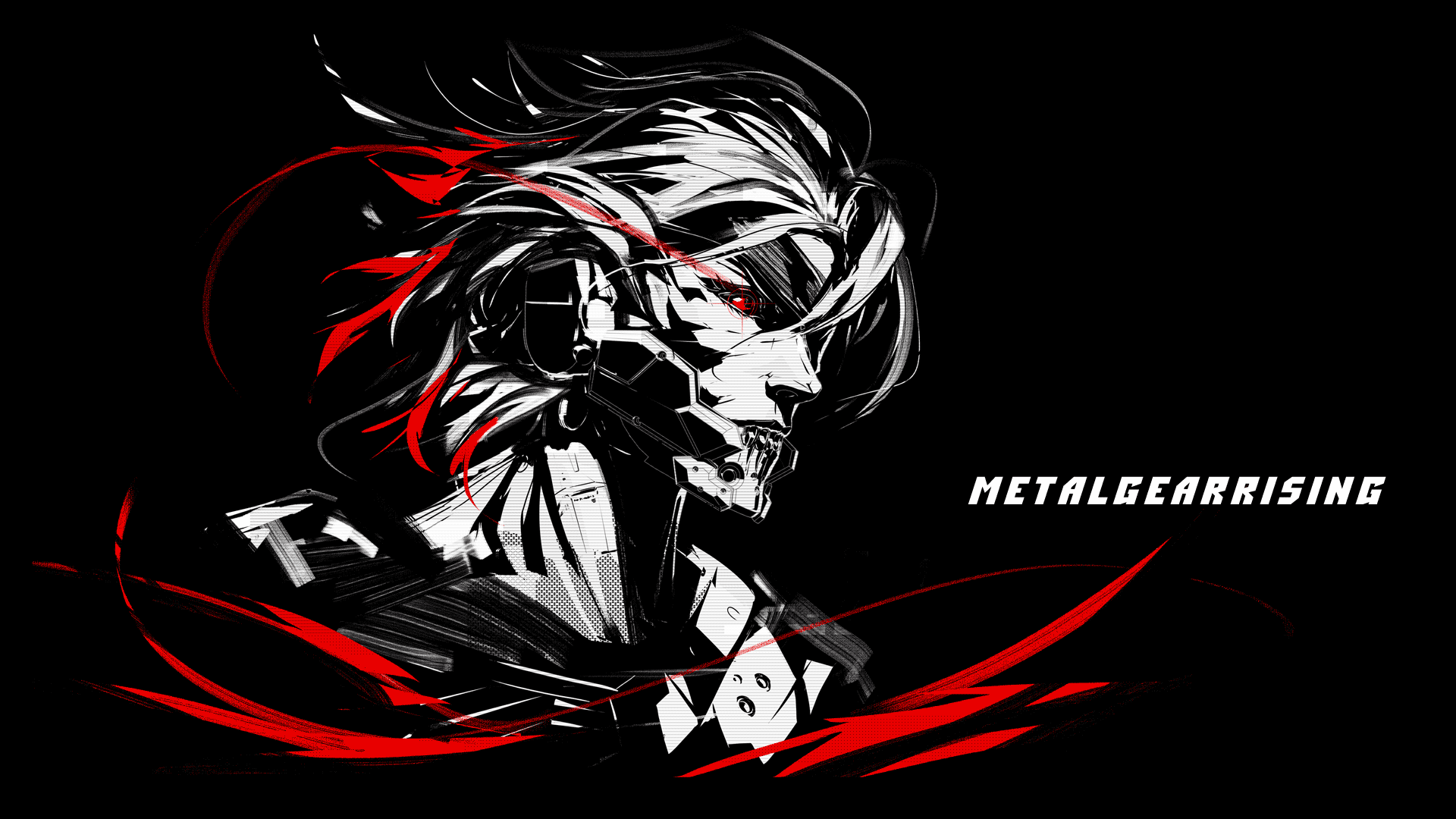 Raiden Metal Gear Rising Revengeance Video Games 1920x1080