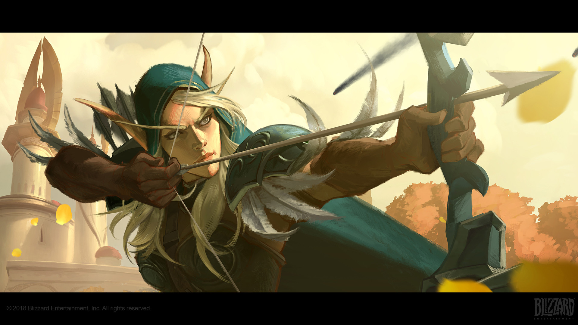 World Of Warcraft Warcraft World Of Warcraft Battle For Azeroth Digital Art Artwork Elven Pointed Ea 1919x1080