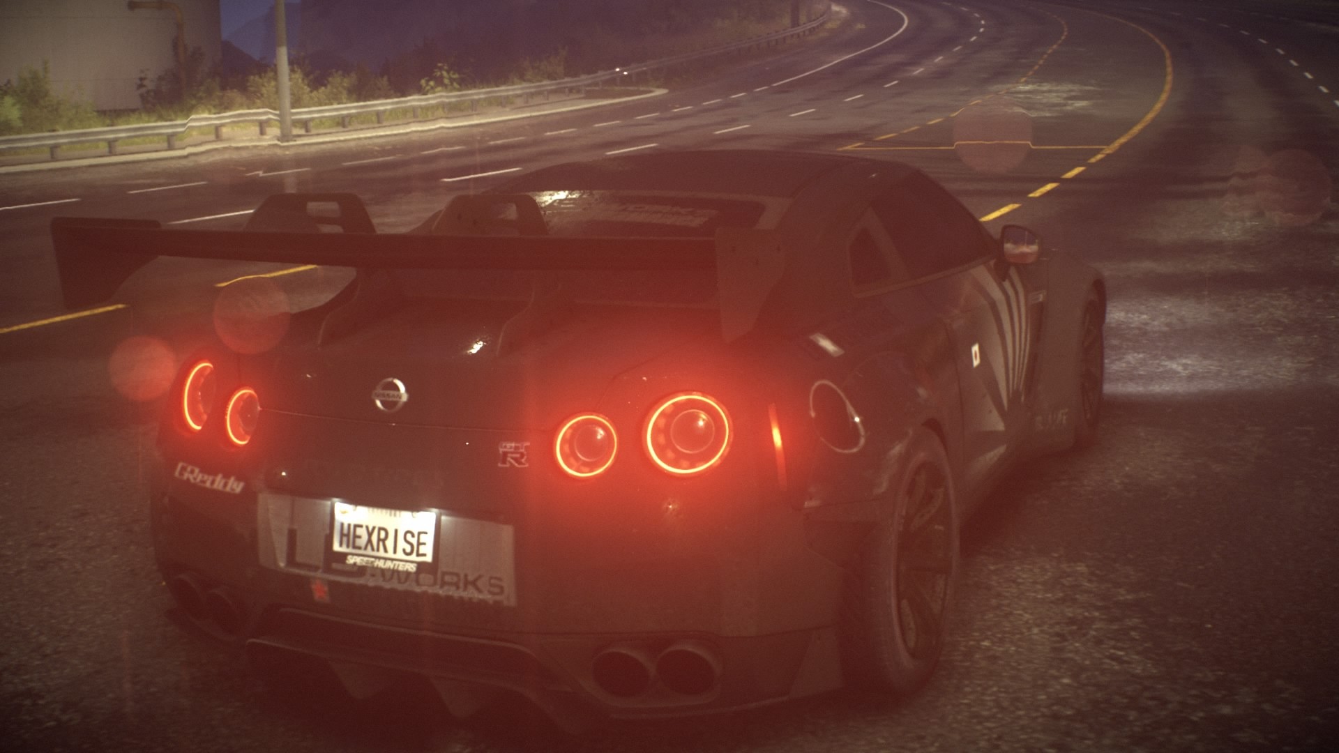 Nissan GTR Nissan GT R R35 PlayStation 4 Need For Speed Video Games 1920x1080
