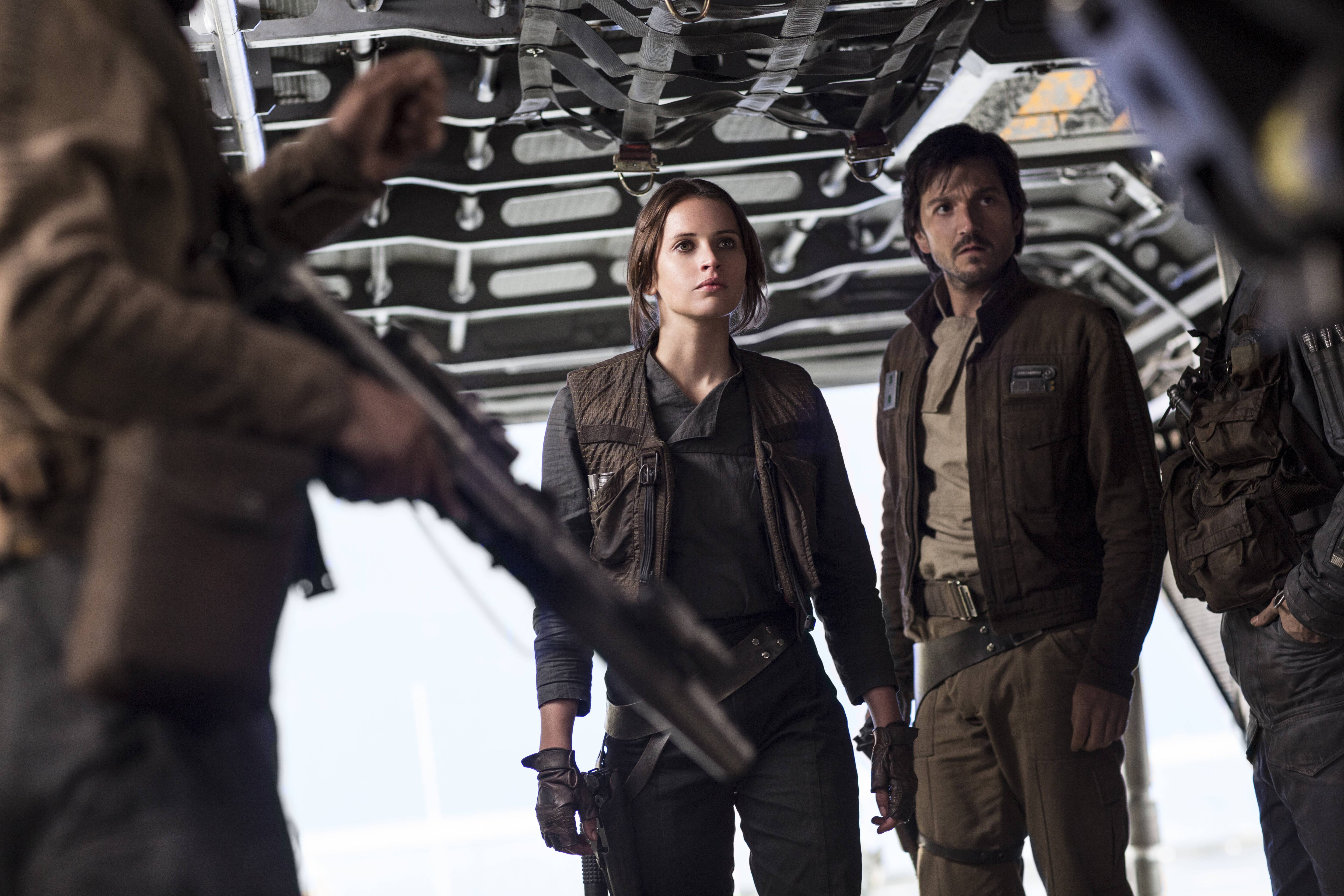 Rogue One A Star Wars Story Felicity Jones Jyn Erso Star Wars Diego Luna Cassein Willix 5760x3840