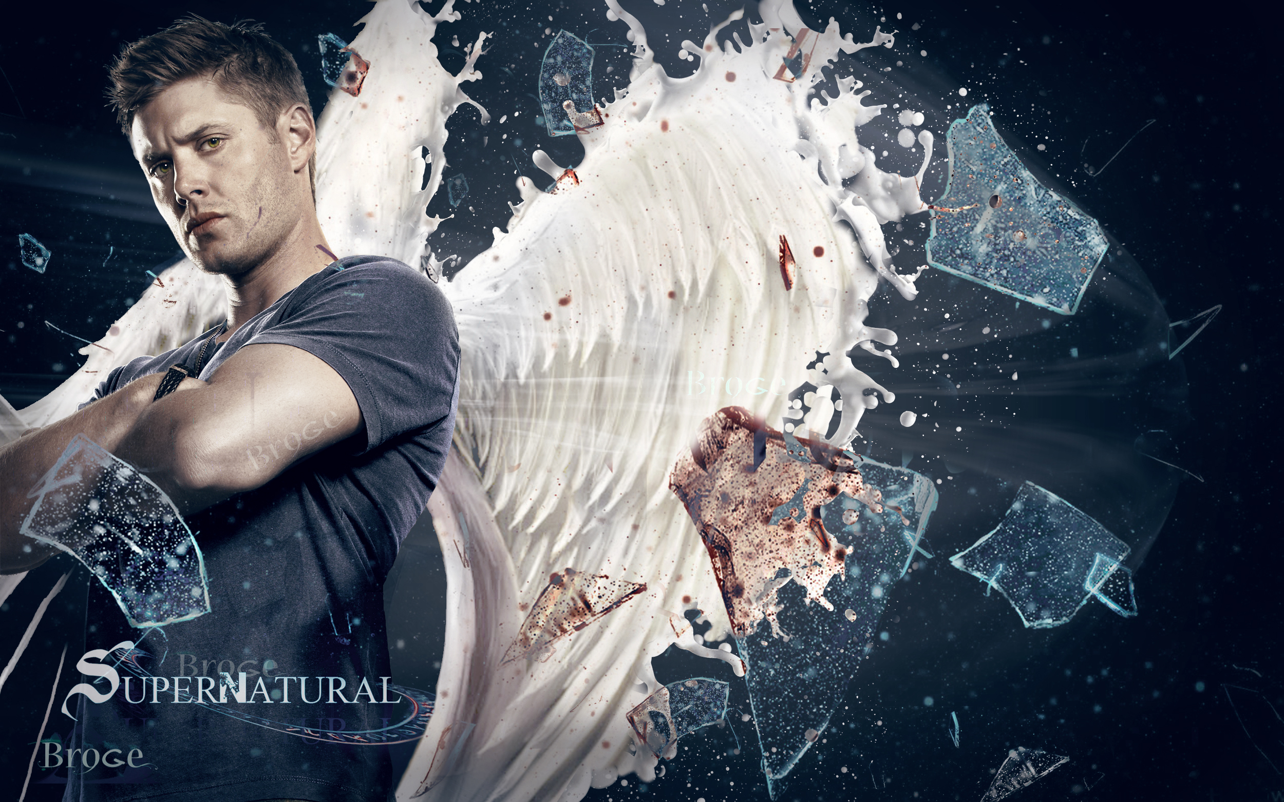 Dean Winchester Supernatural TV Show Jensen Ackles 2500x1563