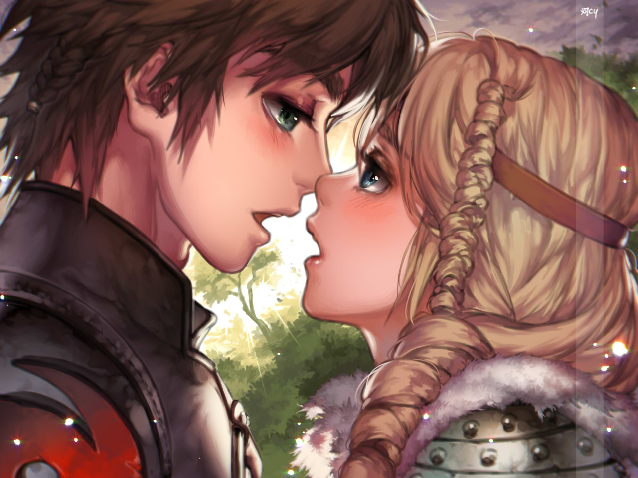 Hiccup How To Train Your Dragon Astrid How To Train Your Dragon Boy Girl 1280x960