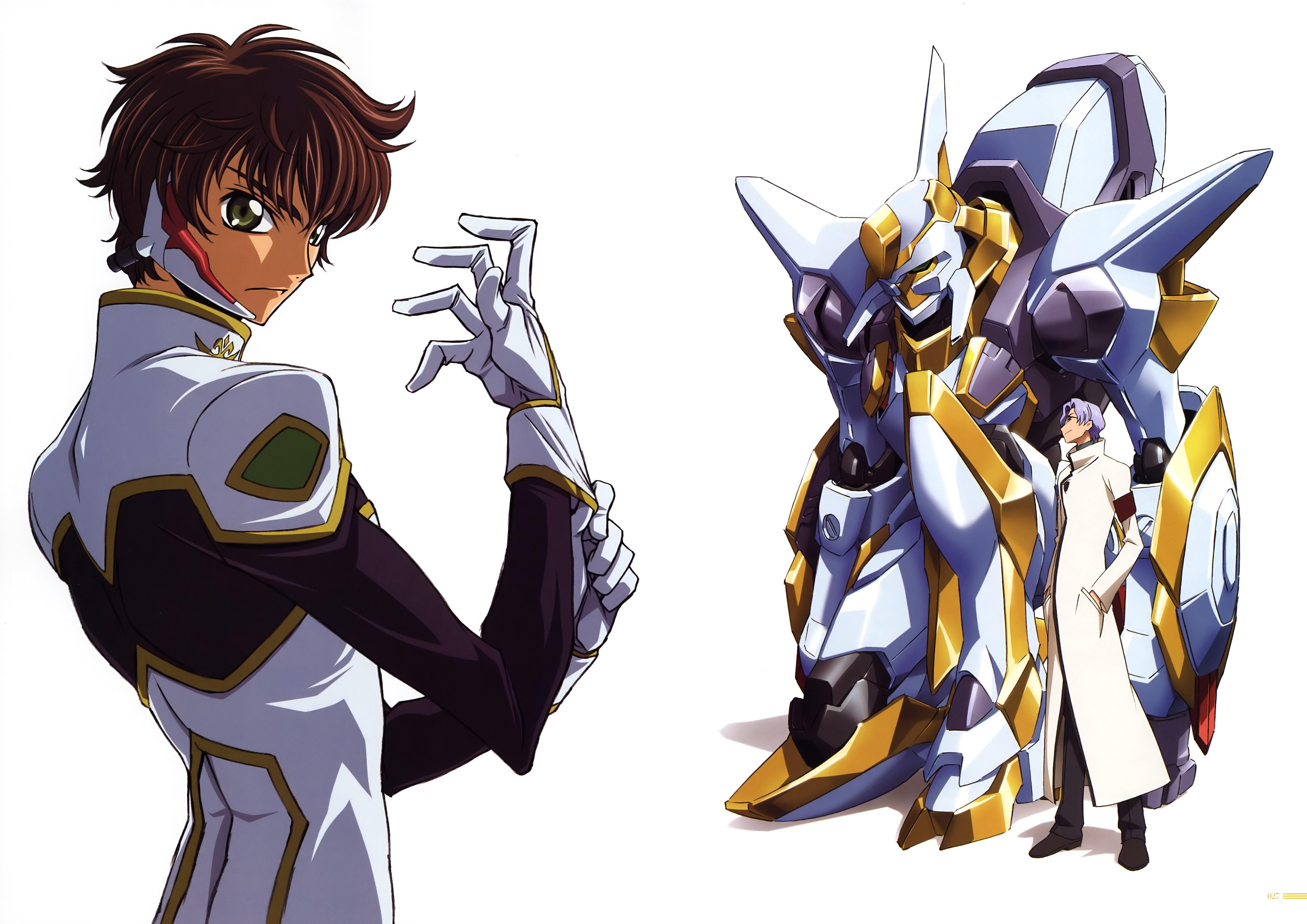 Suzaku Kururugi Lloyd Asplund 5777x4085