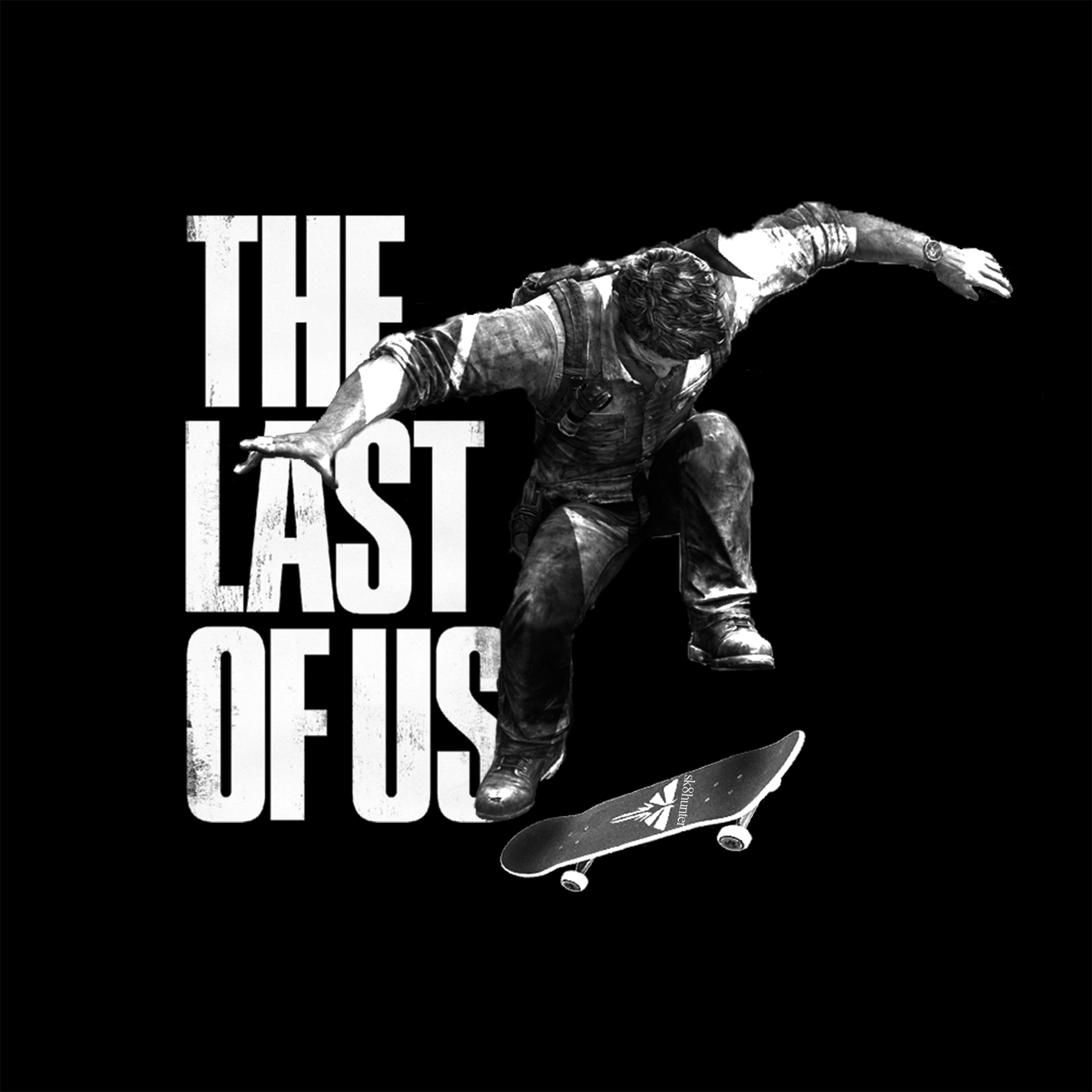 The Last Of Us Joel Video Games Skateboard 4167x4167