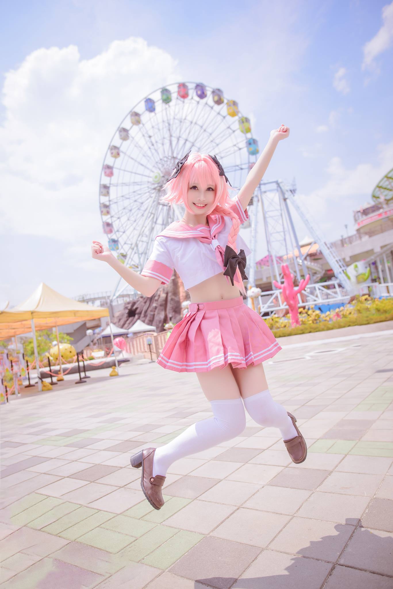 Cosplay Asian Pink Hair Dyed Hair Fate Grand Order Astolfo Fate Apocrypha Astolfo Fate Grand Order S 1367x2048