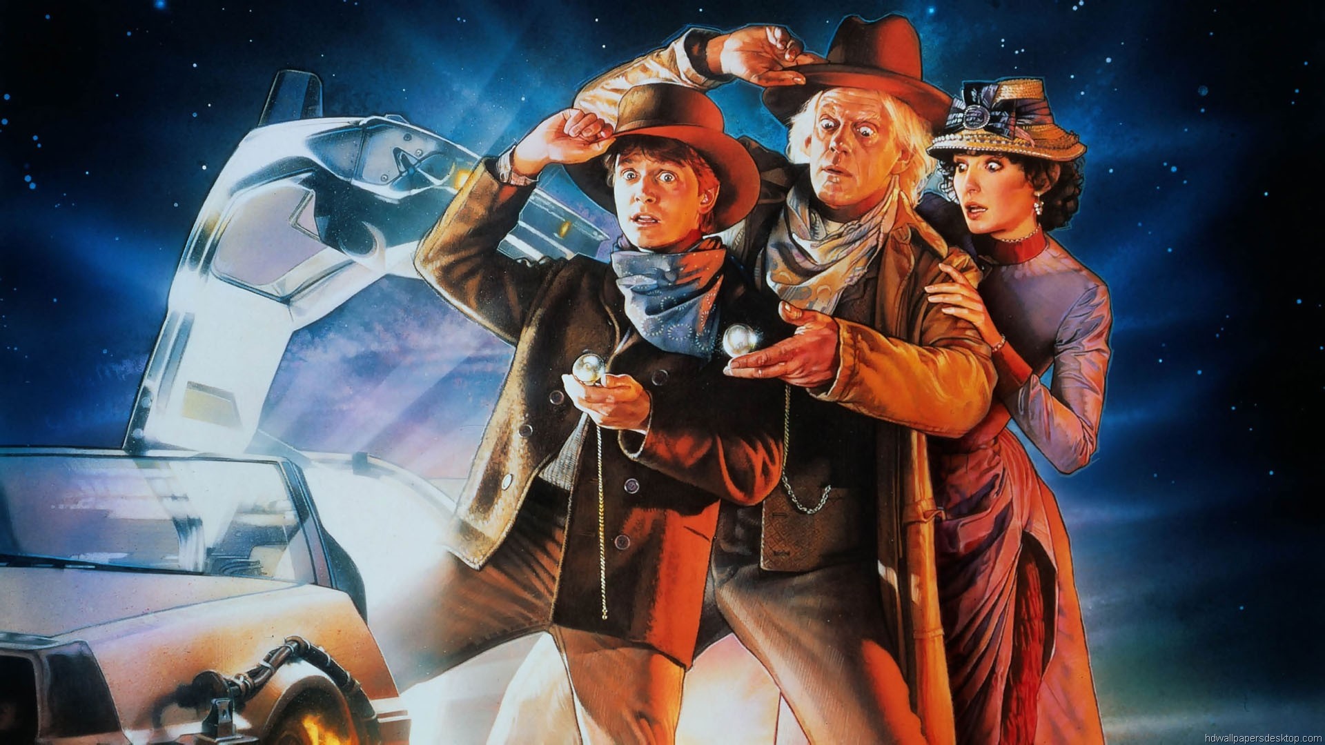 Back To The Future Science Fiction Science Fiction DeLorean Movies Time Travel Michael J Fox Time Ma 1920x1080