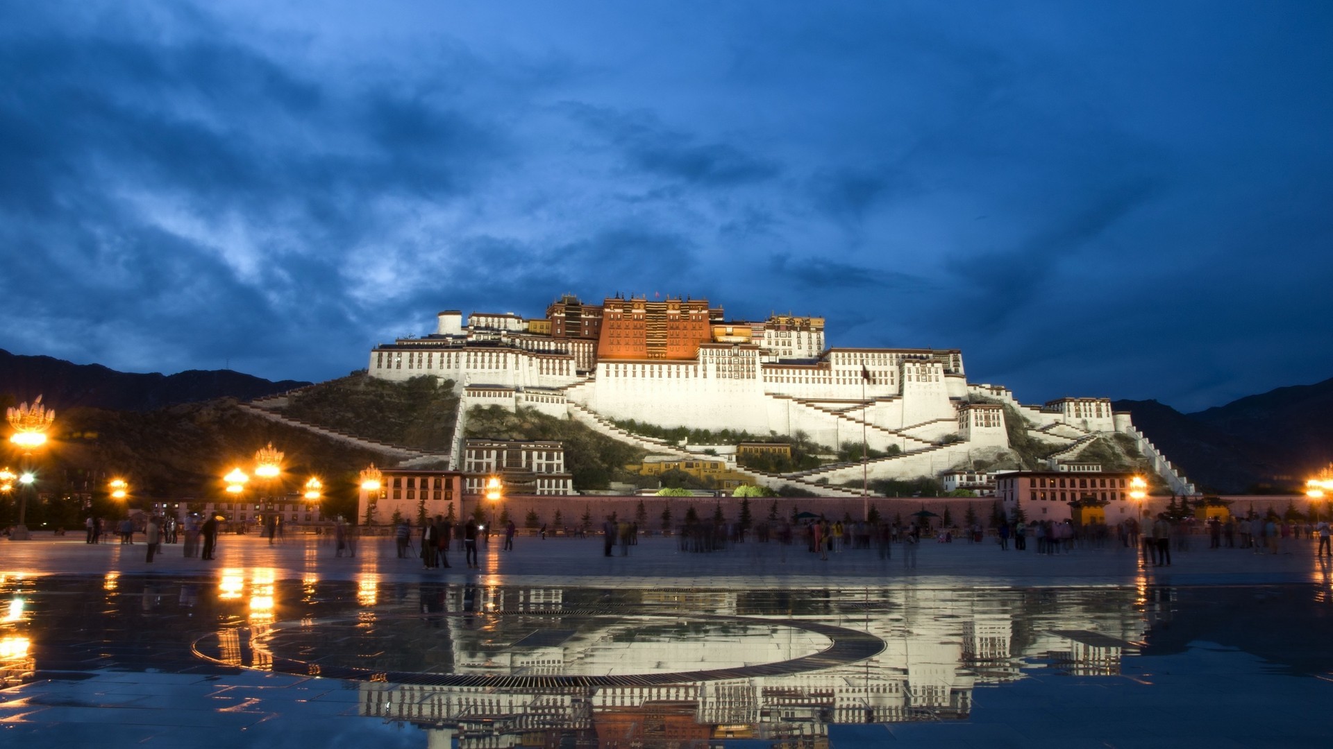Tibet Potala Palace Lhasa Buddhism China 1920x1080