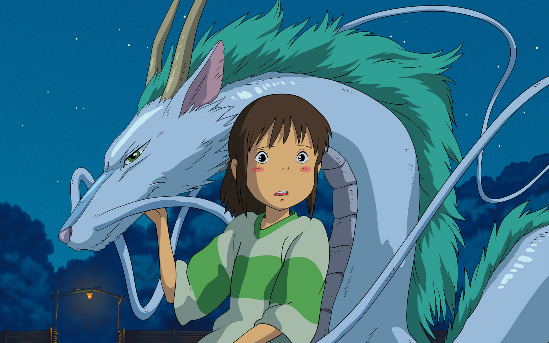 Sen To Chihiro Spirited Away Hayao Miyazaki Dragon 1920x1200