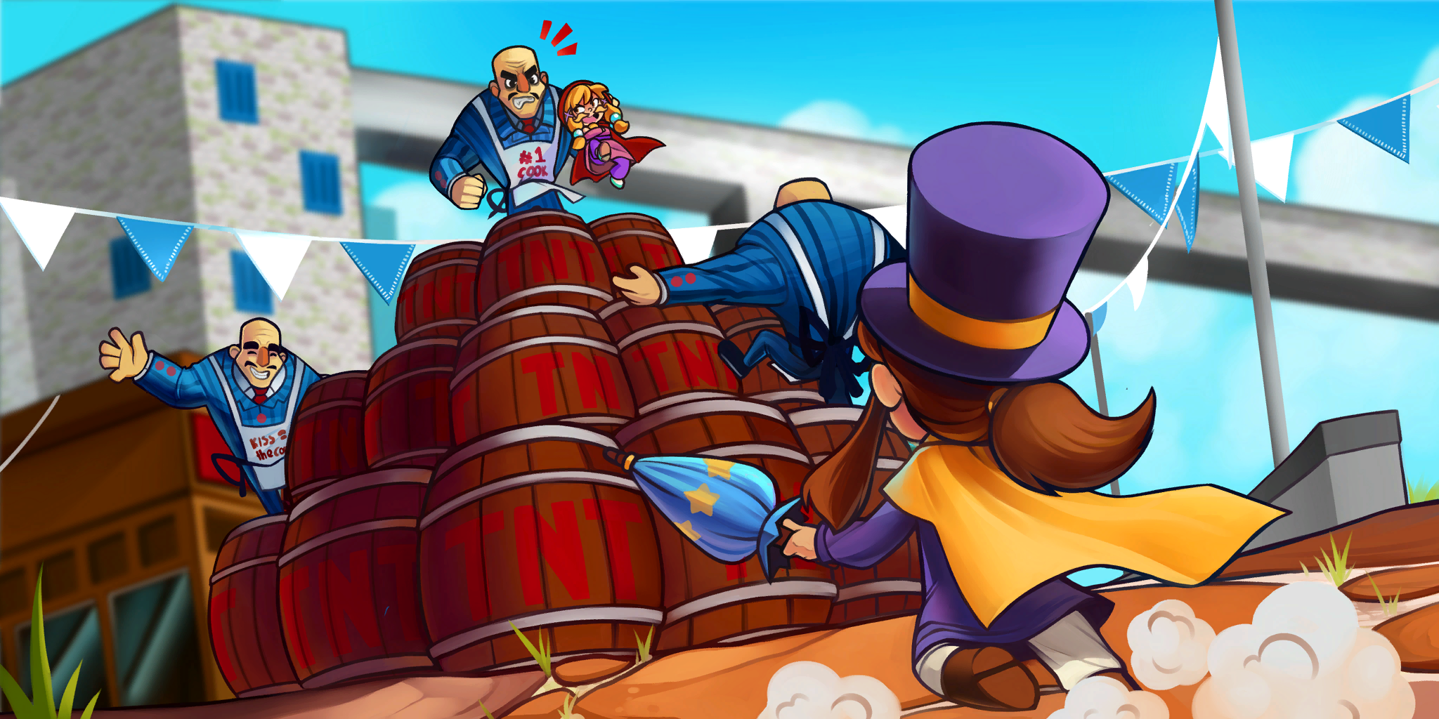 Video Games A Hat In Time Video Game Art Hat 2048x1024