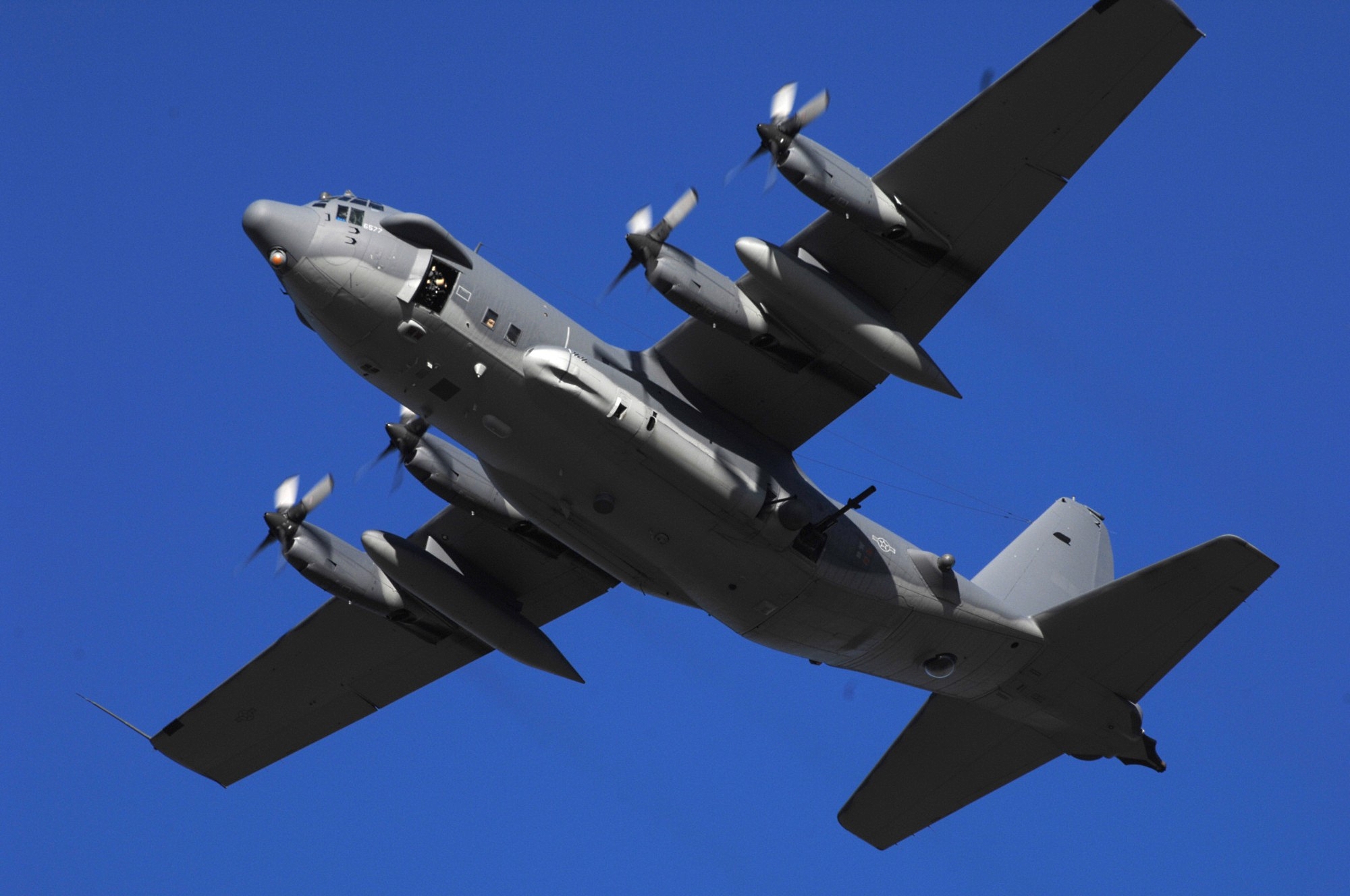 Lockheed AC 130 Close Air Support Gunship Fixed Wing Ground Attack Gunship Military Aircraft 2000x1328