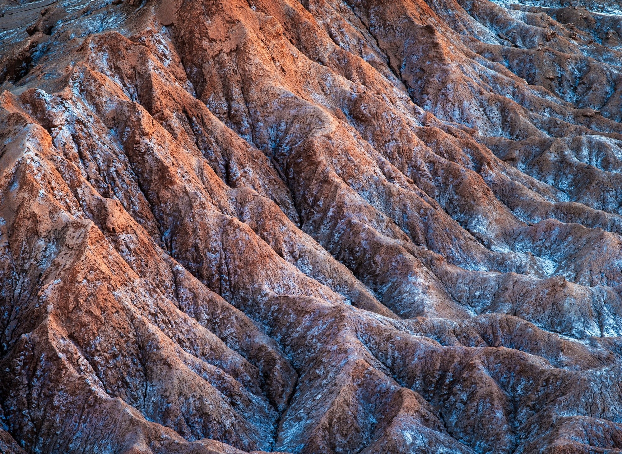 Death Valley Chile Atacama Desert Mountains Sunset Desert Nature Landscape 2000x1462