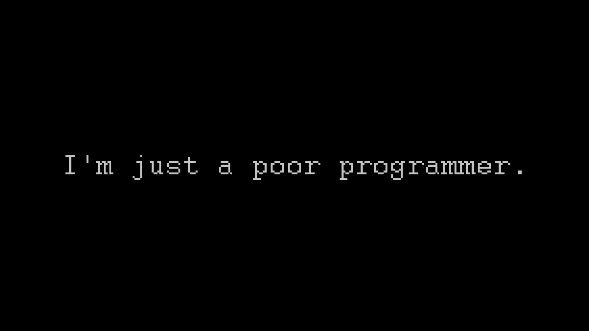 Programmers Simple Edit Code 16 Bit 1920x1080