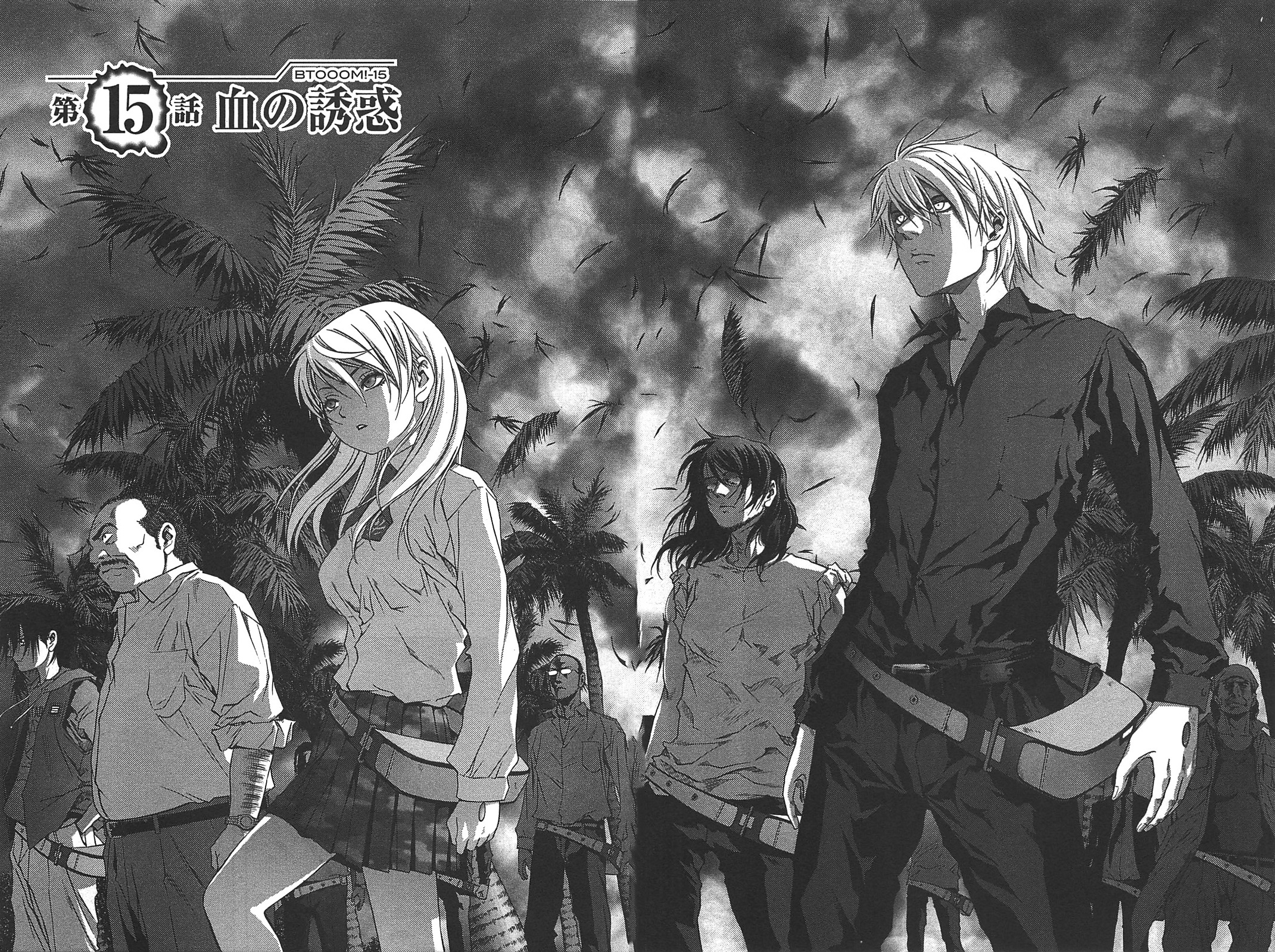 Btooom Ry Ta Sakamoto Himiko Btooom Nobutaka Oda K Suke Kira Kiyoshi Taira Masashi Miyamoto Masahito 2141x1599