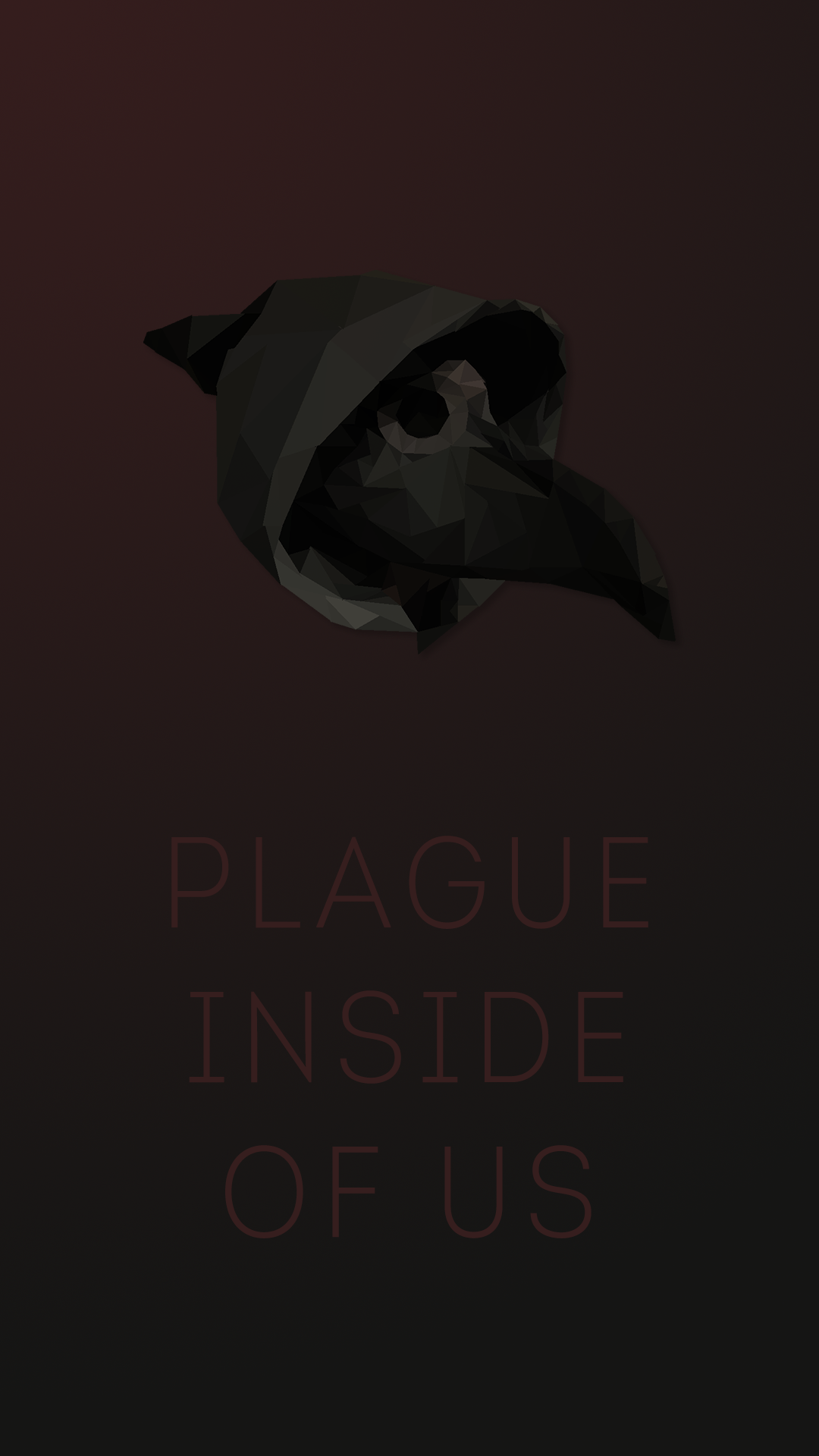 Low Poly Plague Doctors Dark 1080x1920