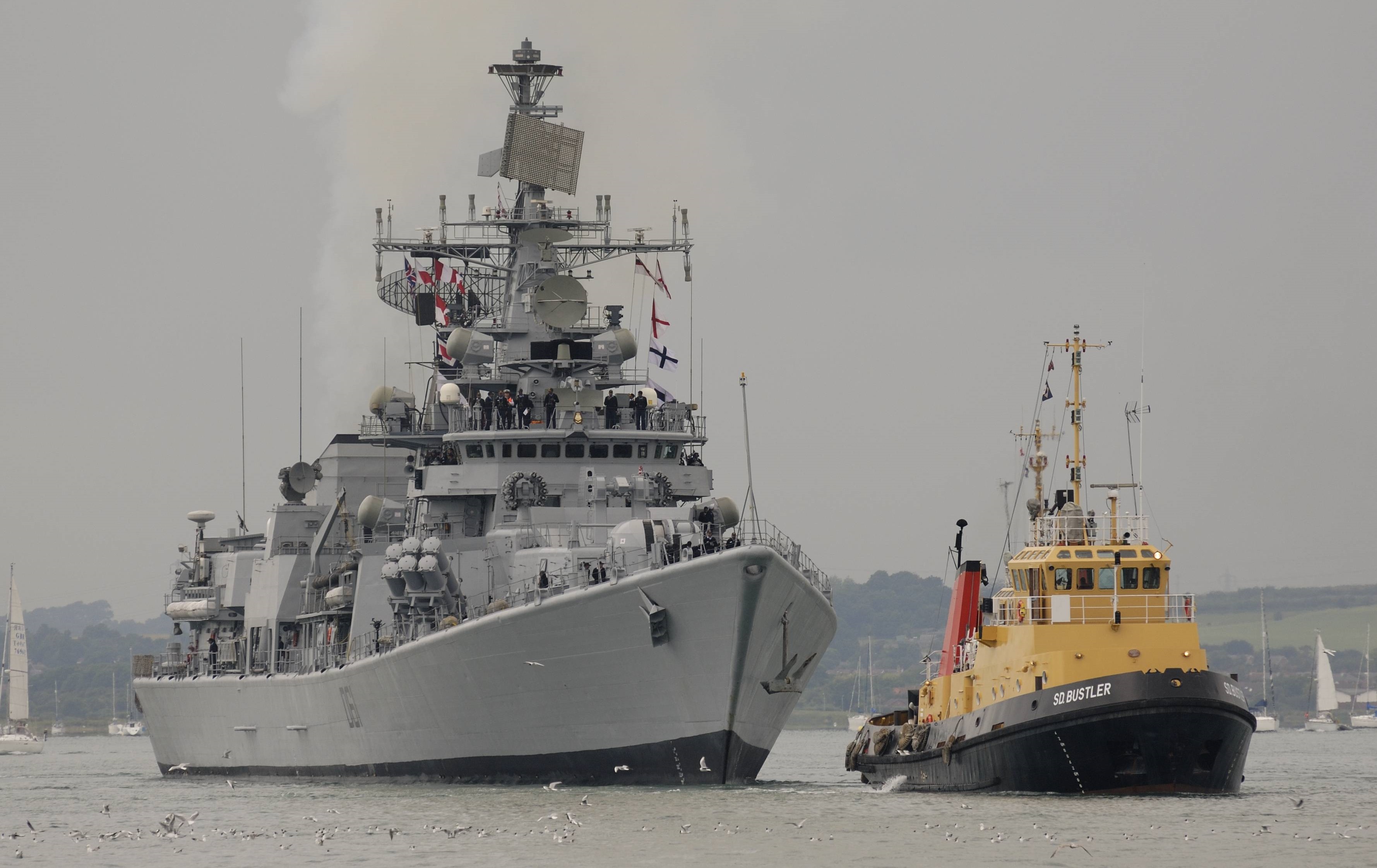 Warship Indian Navy 3558x2243