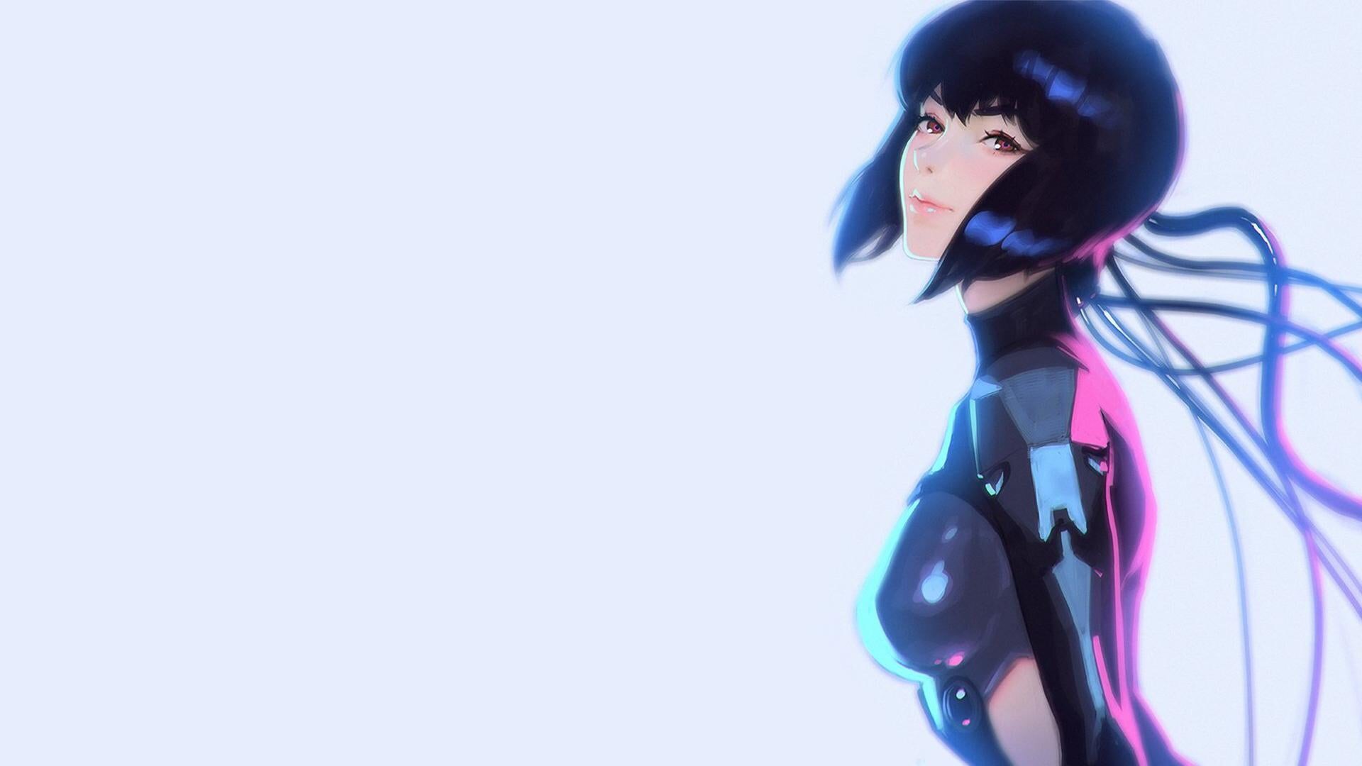 Ghost In The Shell Ghost In The Shell Movie Kusanagi Motoko Ilya Kuvshinov 1920x1080