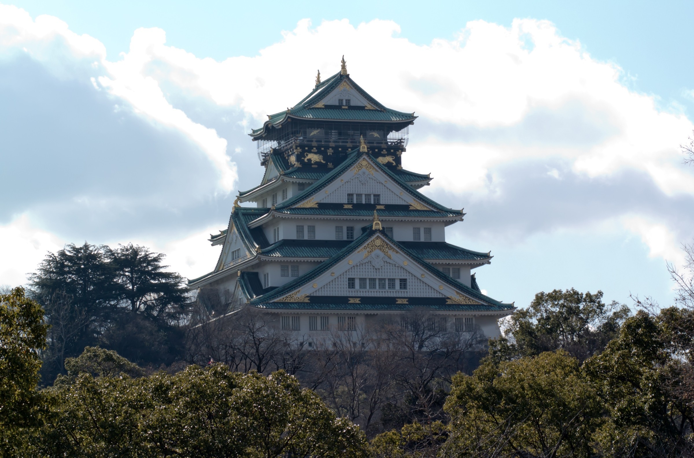 Osaka Castle Japan Castle 2400x1586