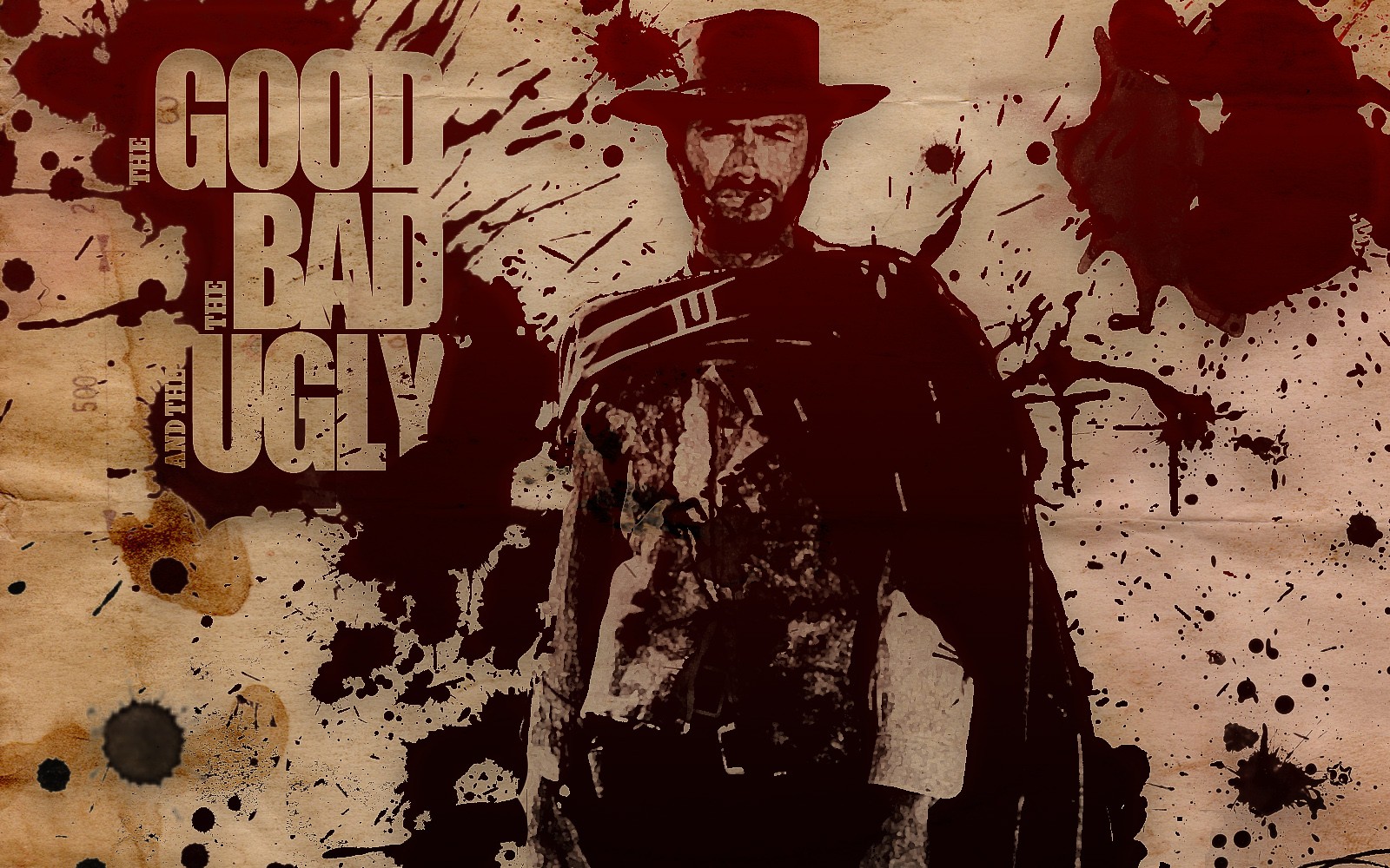 Clint Eastwood The Good The Bad And The Ugly Artwork Movies 1600x1000