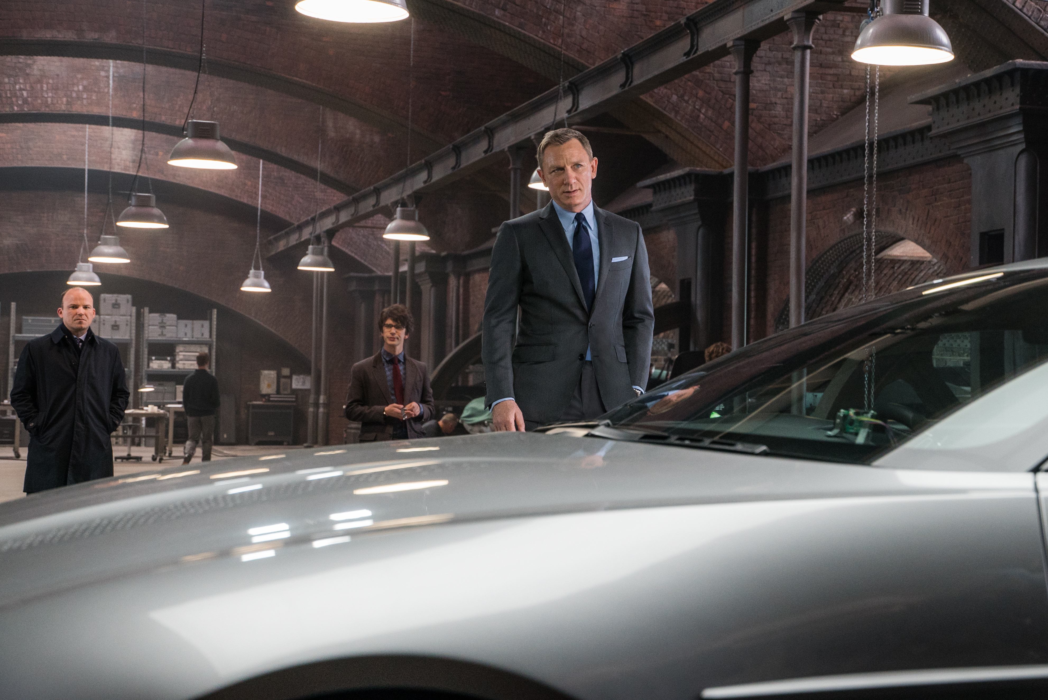 Spectre Movie James Bond Daniel Craig Bill Tanner Rory Kinnear Ben Whishaw Q Spectre 3965x2648