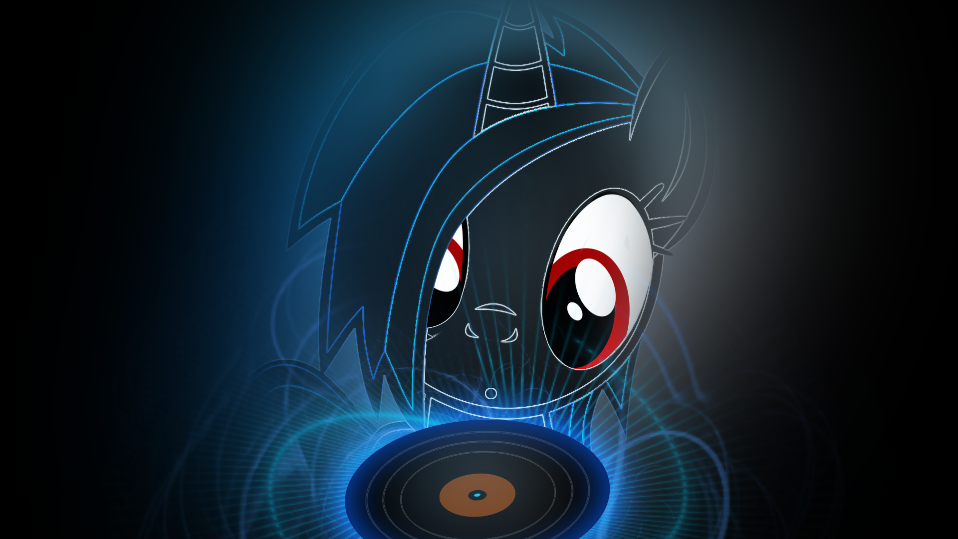 Vinyl Scratch DJ Pon 3 Vector My Little Pony 1920x1080
