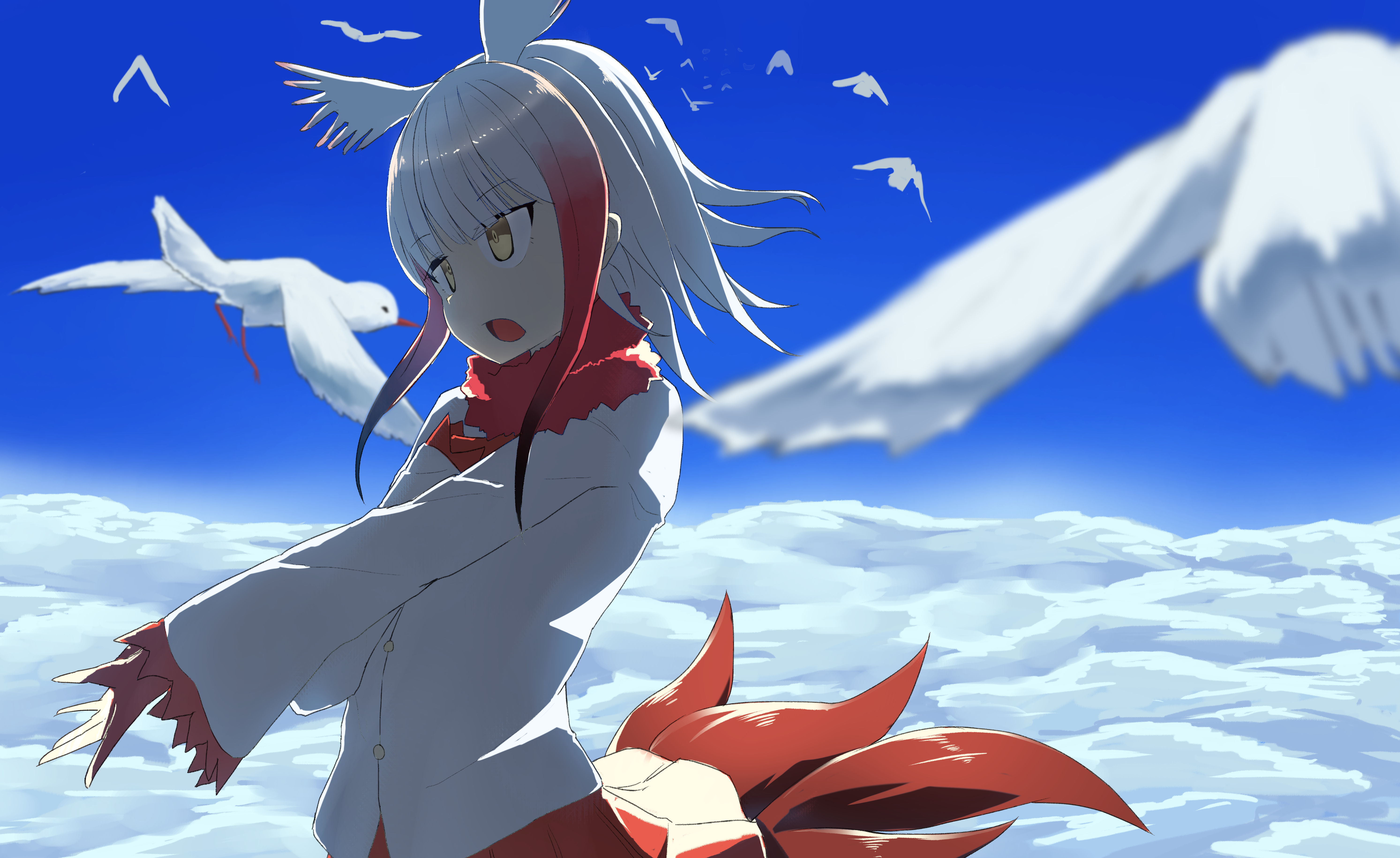 Crested Ibis Kemono Friends 5973x3662