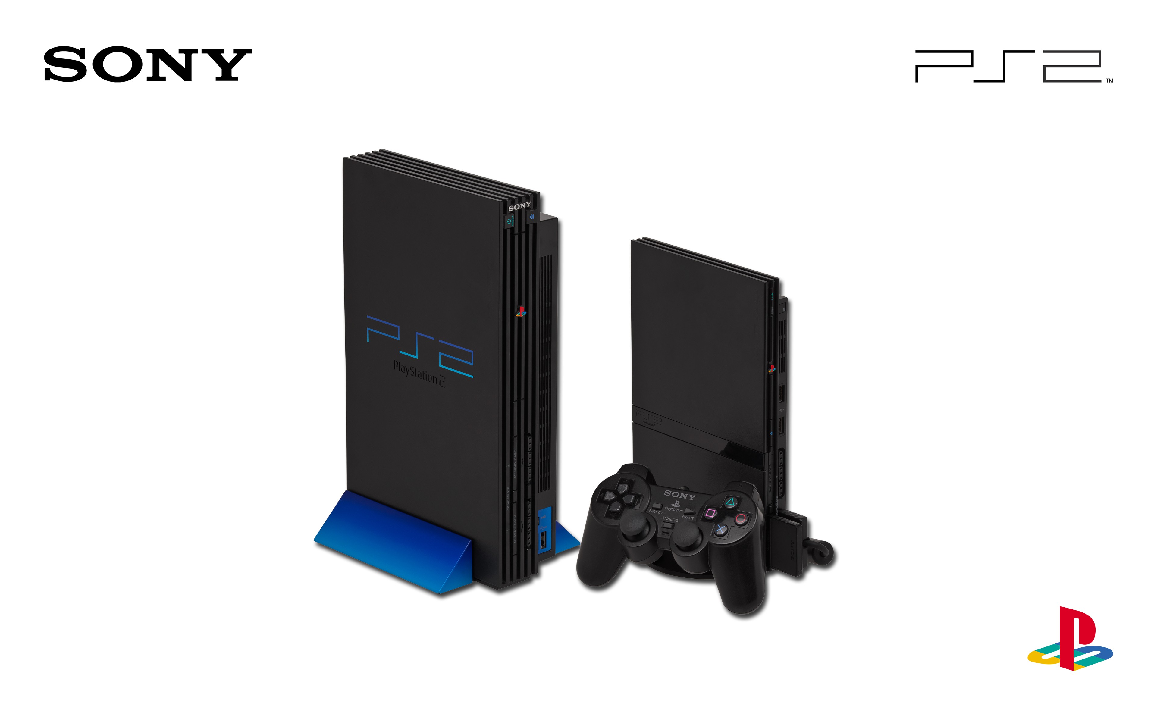 PlayStation 2 Consoles Video Games Sony Simple Background 3840x2400