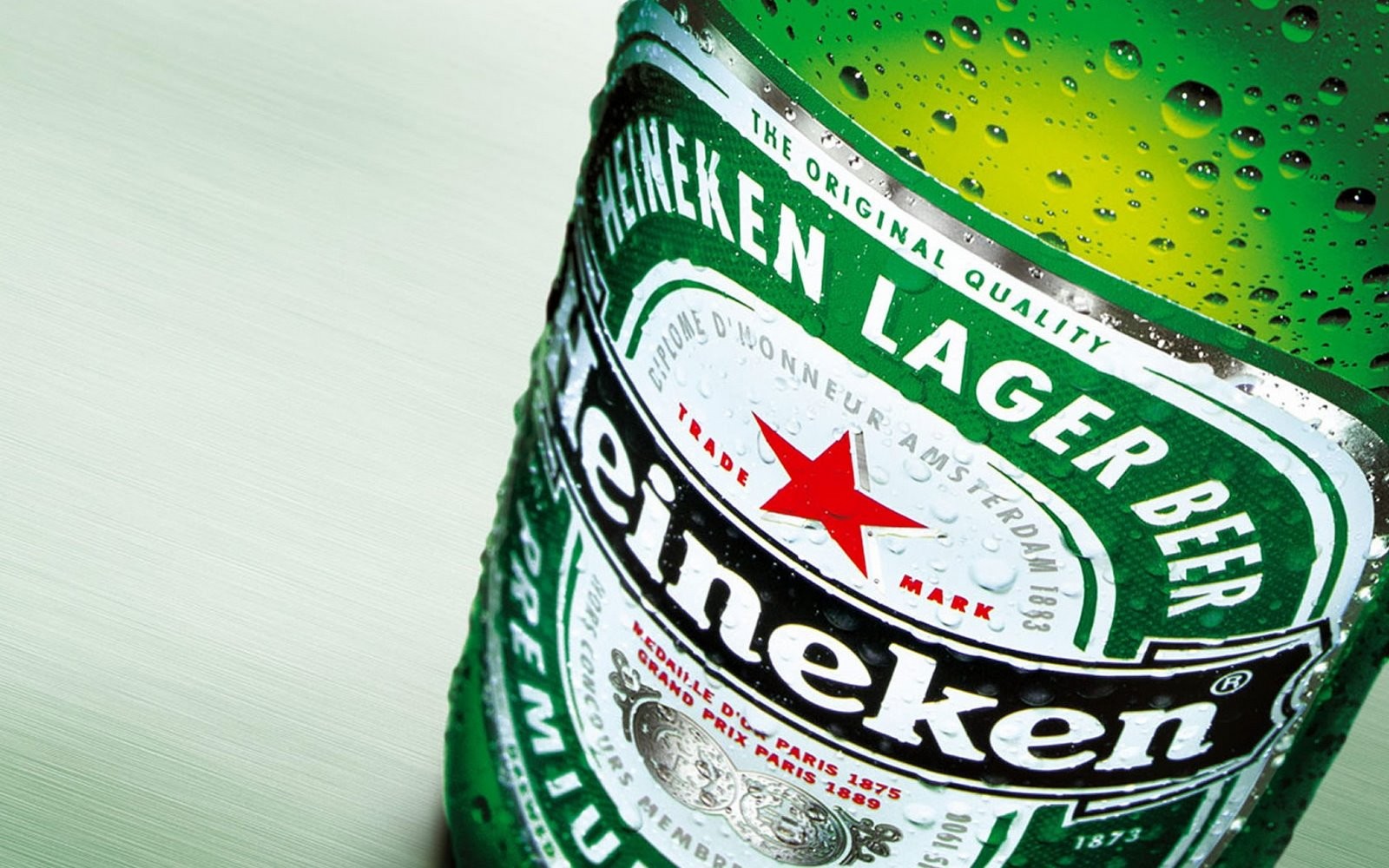 Beer Heineken Logo Logo Bottles Alcohol 1600x1000
