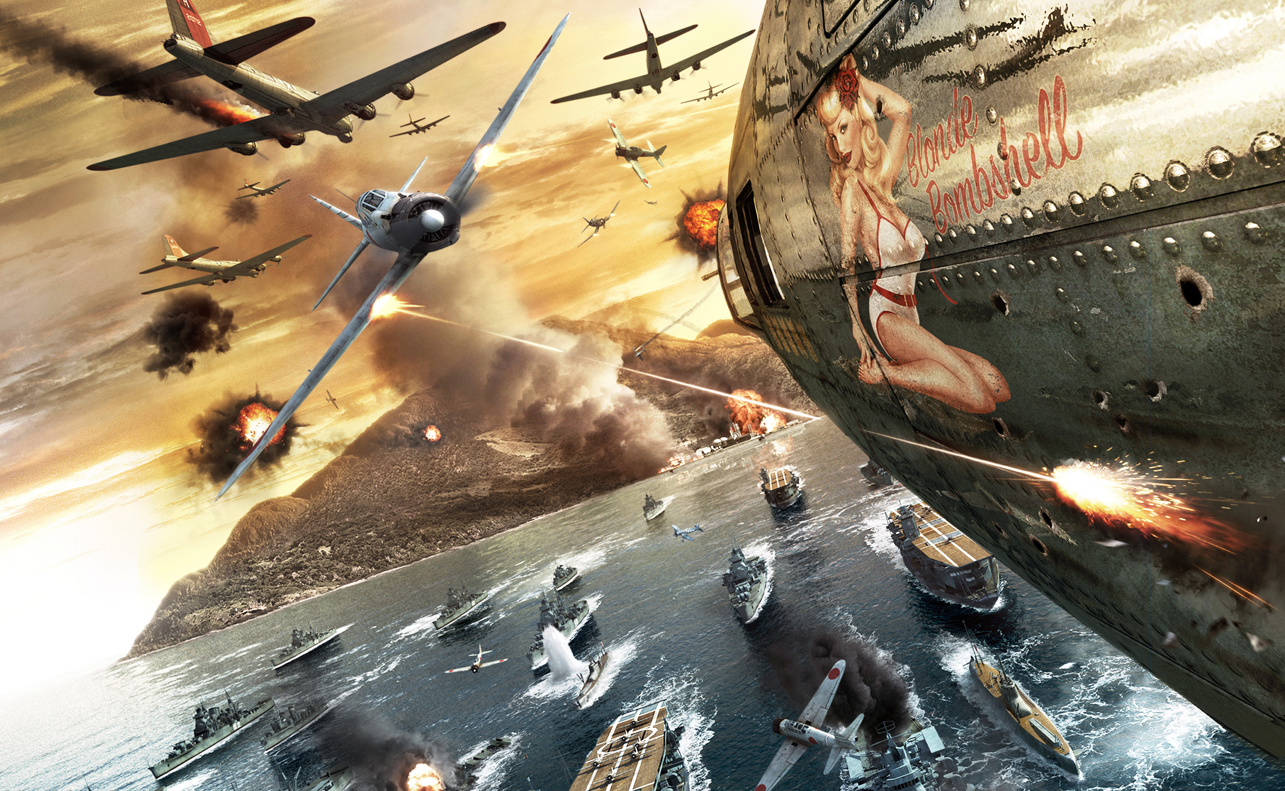 Artwork Bomb Midway War 2558x1576