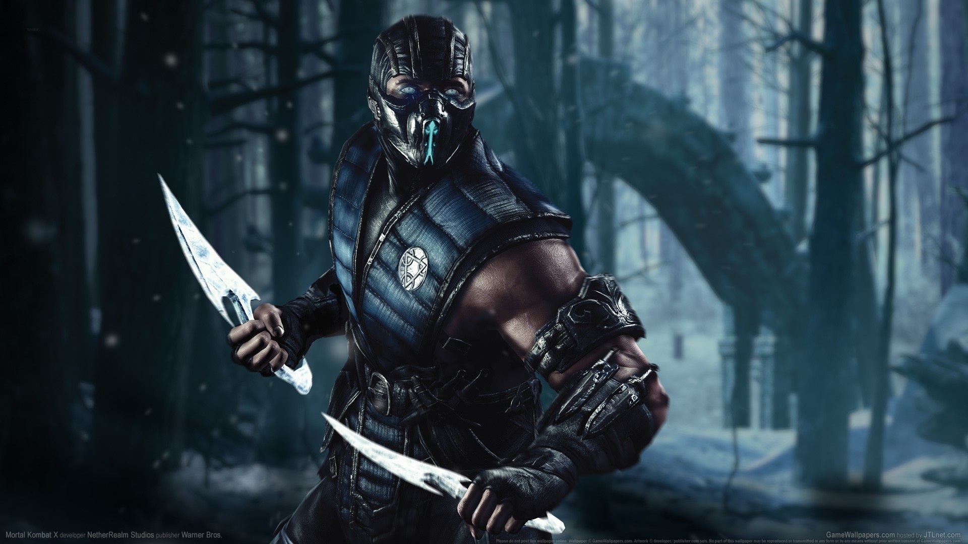 Mortal Kombat X Mortal Kombat Sub Zero Video Games Sub Zero PC Gaming 1920x1080