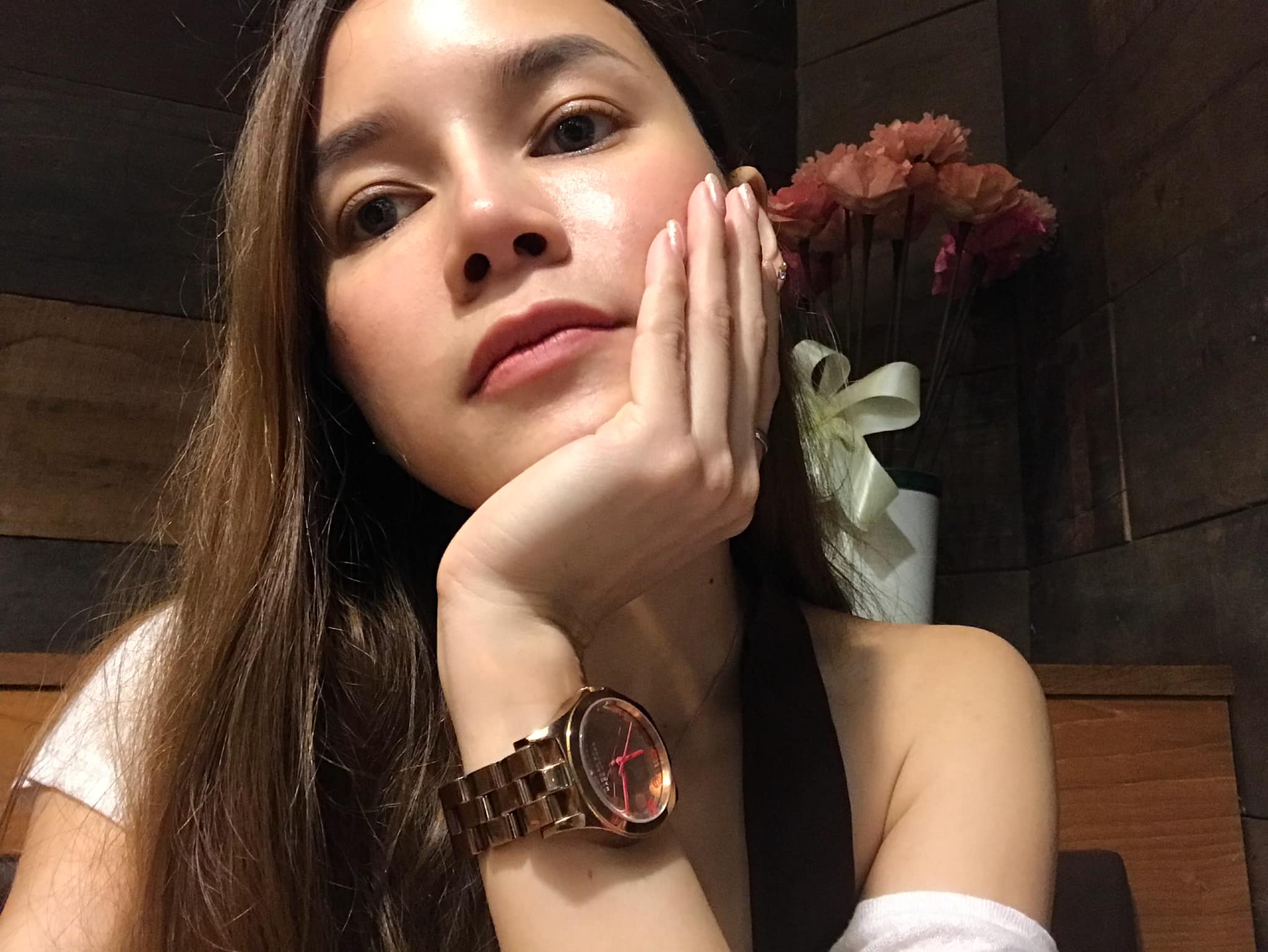 Lanchakorn Yeunyaw Thailand Model Women Model Face Clocks Long Nails 2048x1538