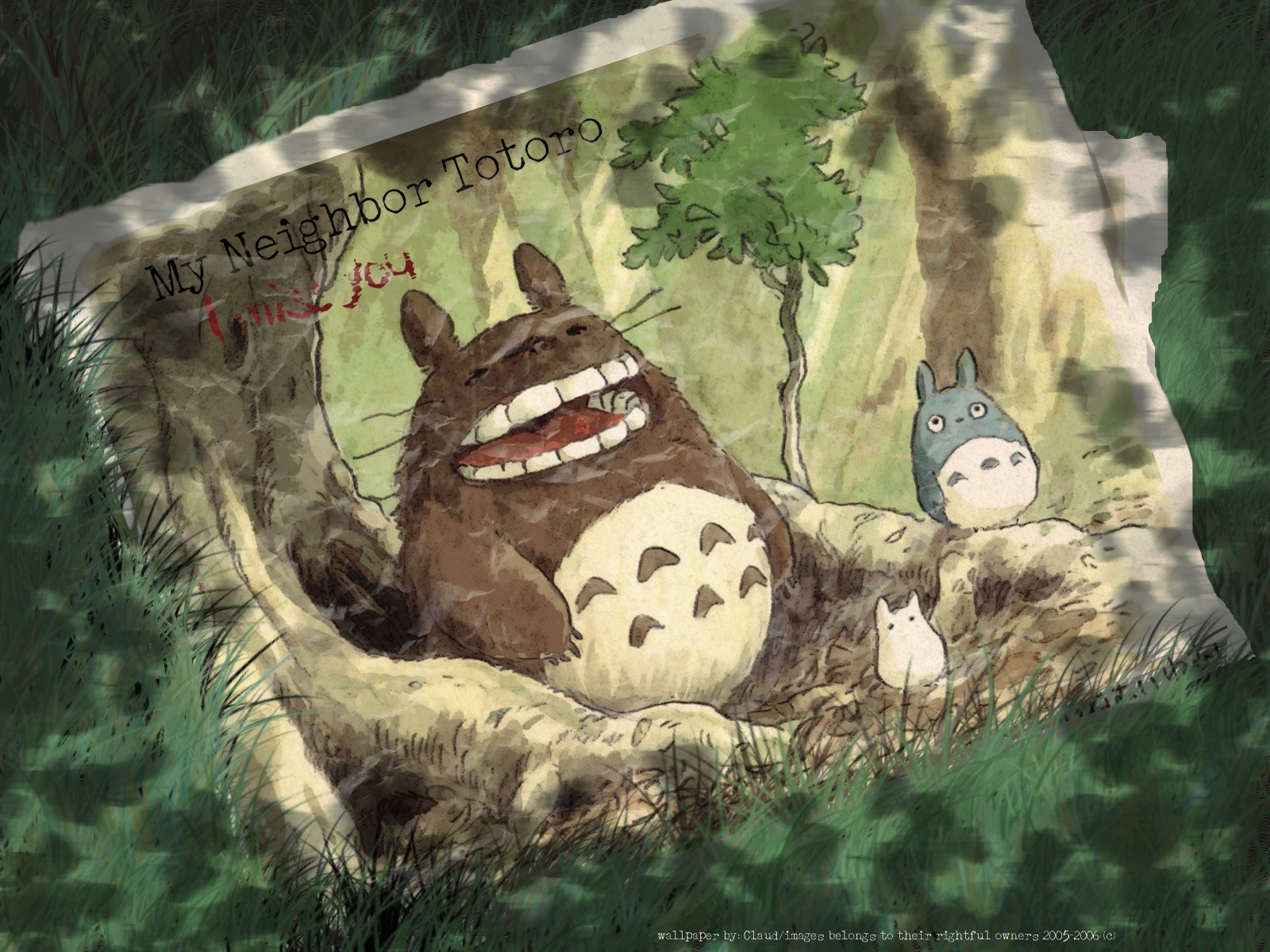 My Neighbor Totoro Totoro Studio Ghibli 1600x1200