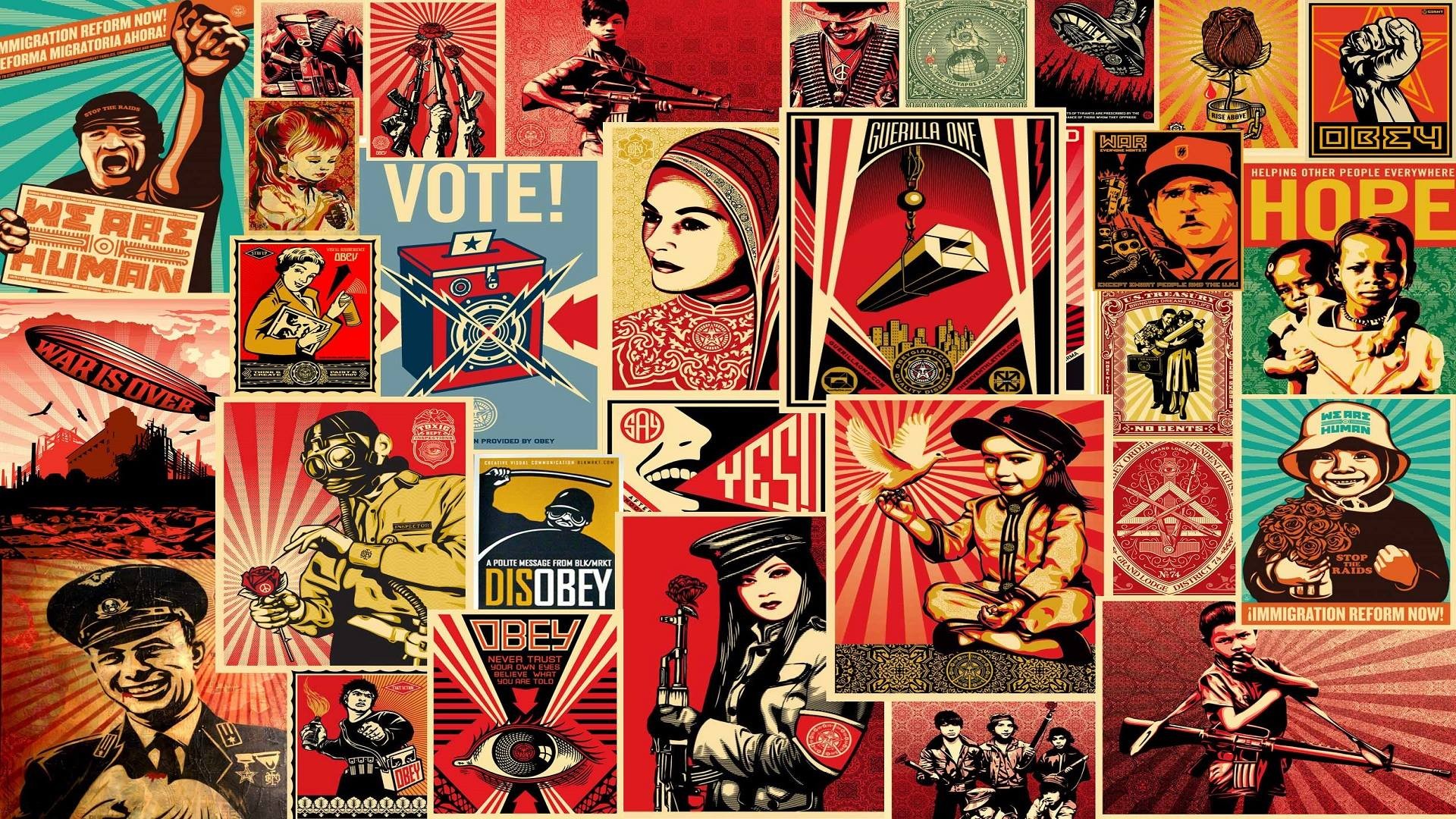 Obey Fantasy Art 1984 1920x1080