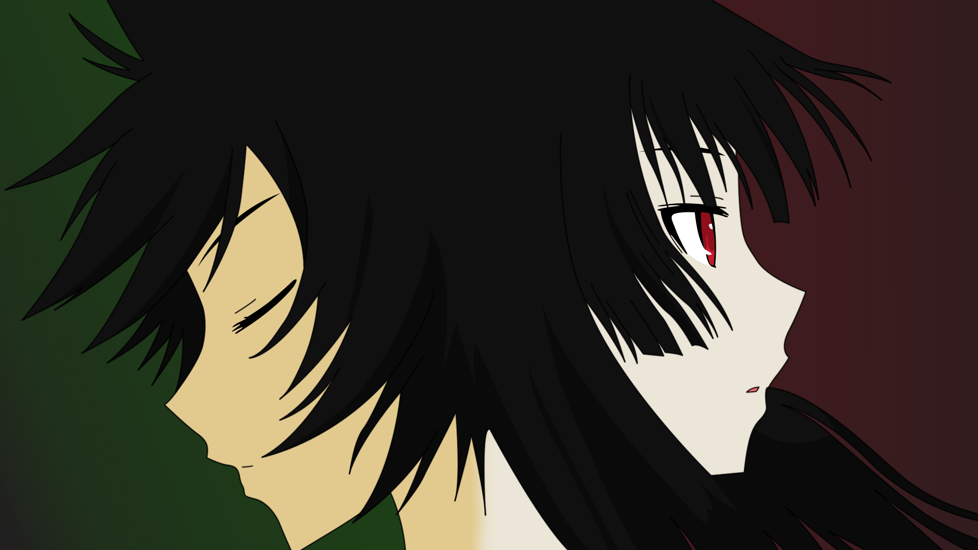 Anime Sankarea Sanka Rea Hair 1920x1080