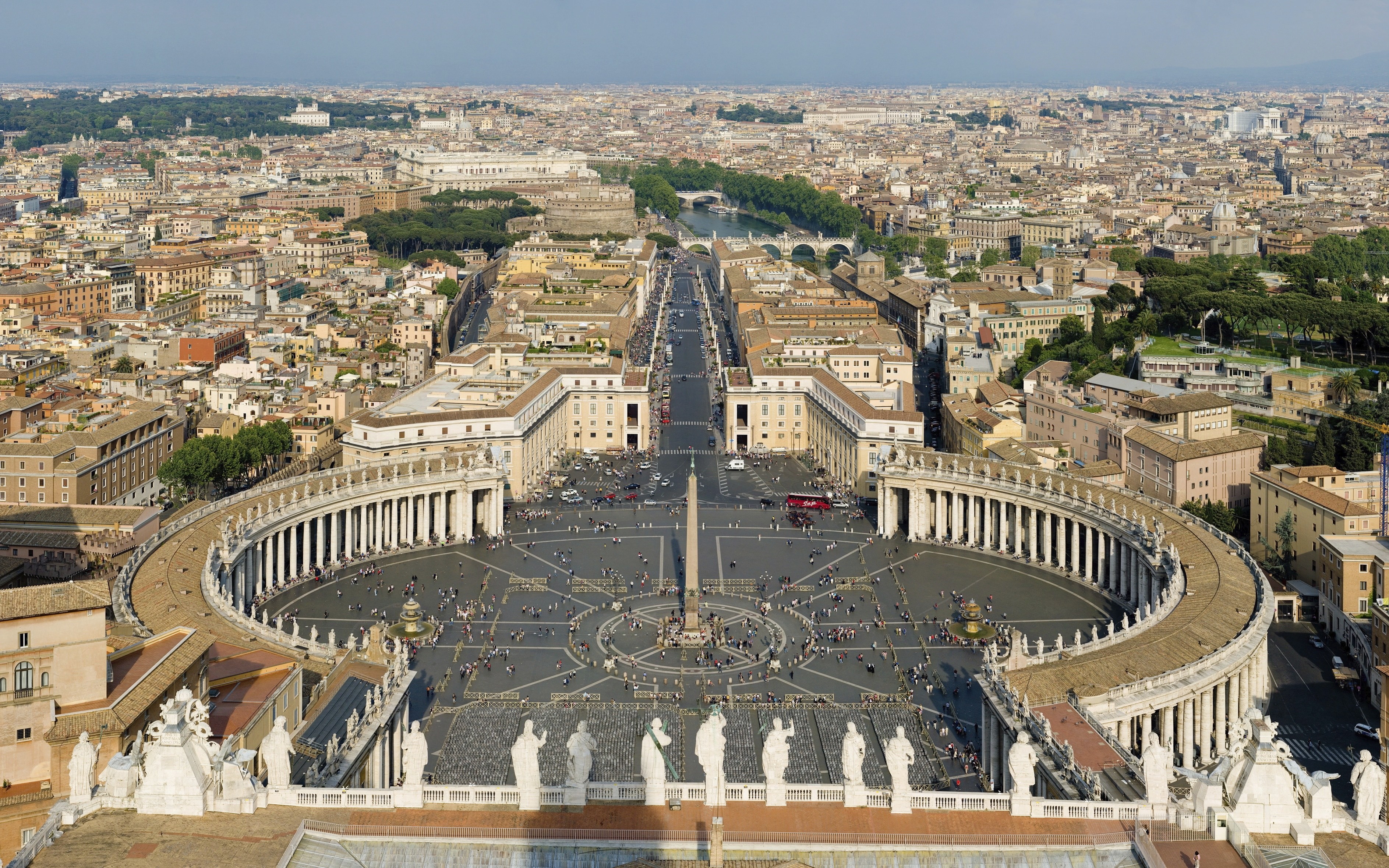 Religious Vatican City Rome Cityscape Italy 3774x2359