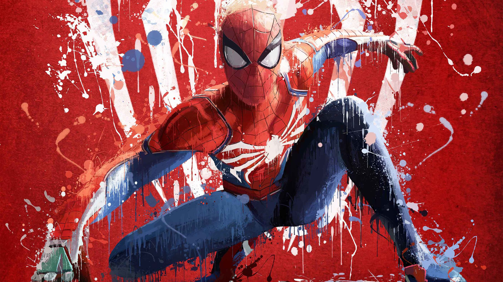 Spider Man Video Games Marvel Cinematic Universe Spider Spider Webs Marvel Comics Superhero Comic Ar 1920x1080