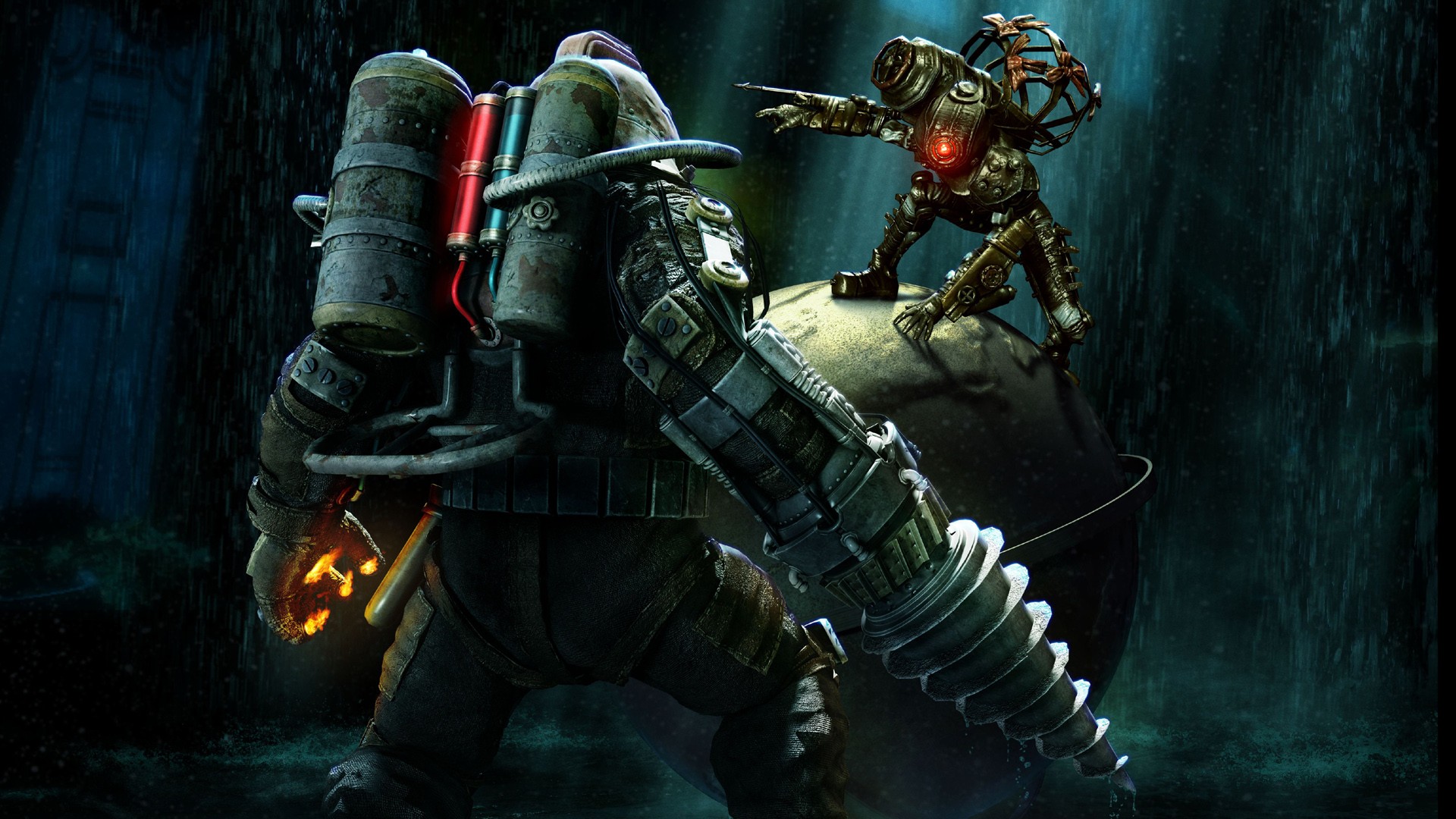 Big Daddy BioShock 2 BioShock 1920x1080