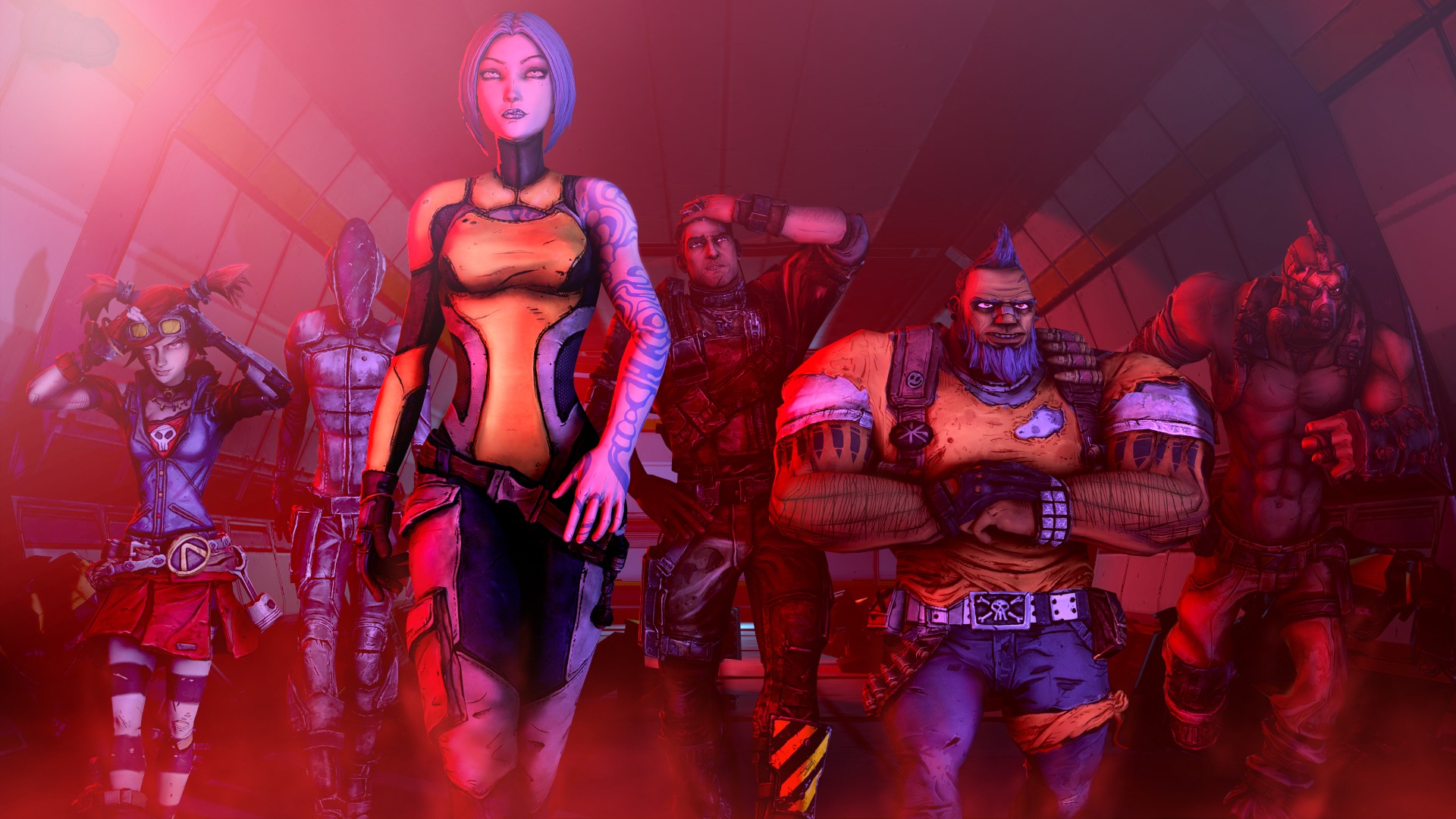 Borderlands 2 Gaige Borderlands Zer0 Borderlands Maya Borderlands Salvador Borderlands Axton Borderl 1920x1080