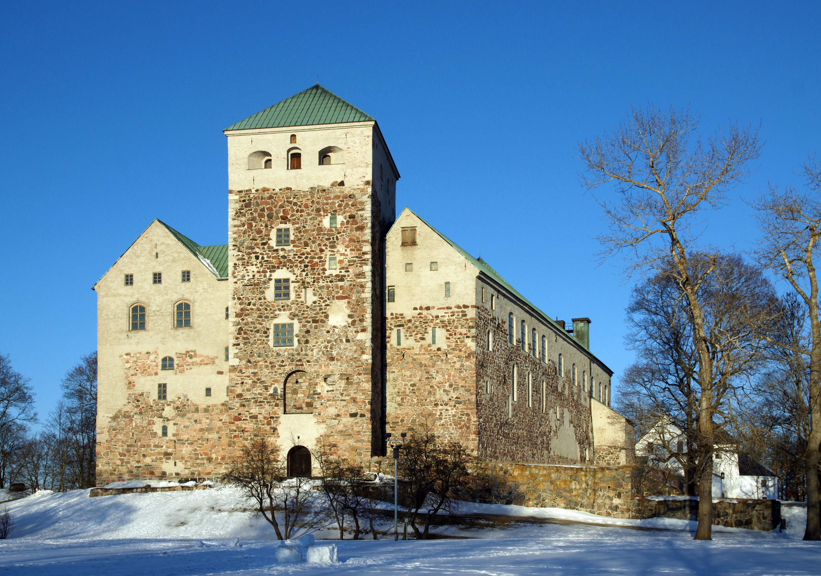 Turku Finland Castle Building Winter 2778x1950