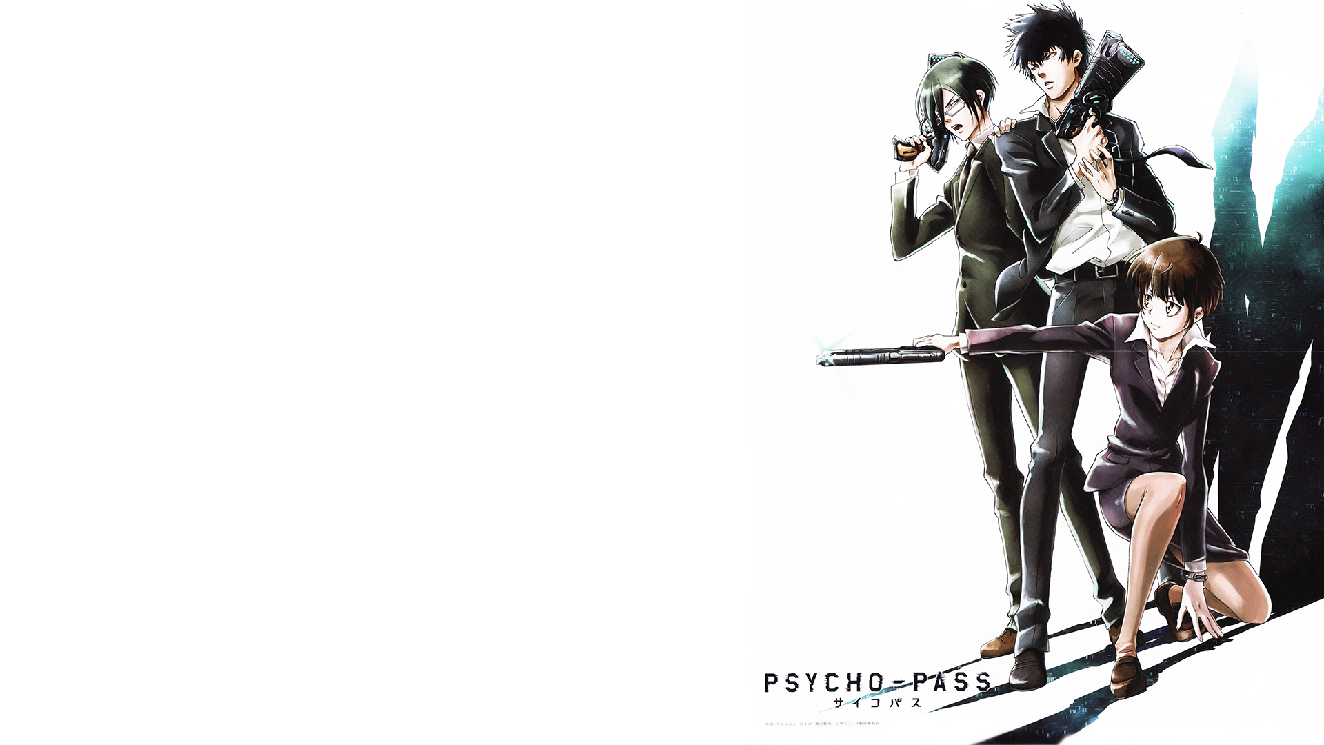 Psycho Pass Kougami Shinya Tsunemori Akane 1920x1080