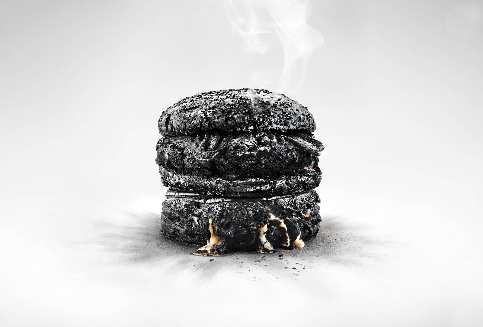 Food Hamburgers Simple Background White Background Simple Melting Cooking Black 1600x1082