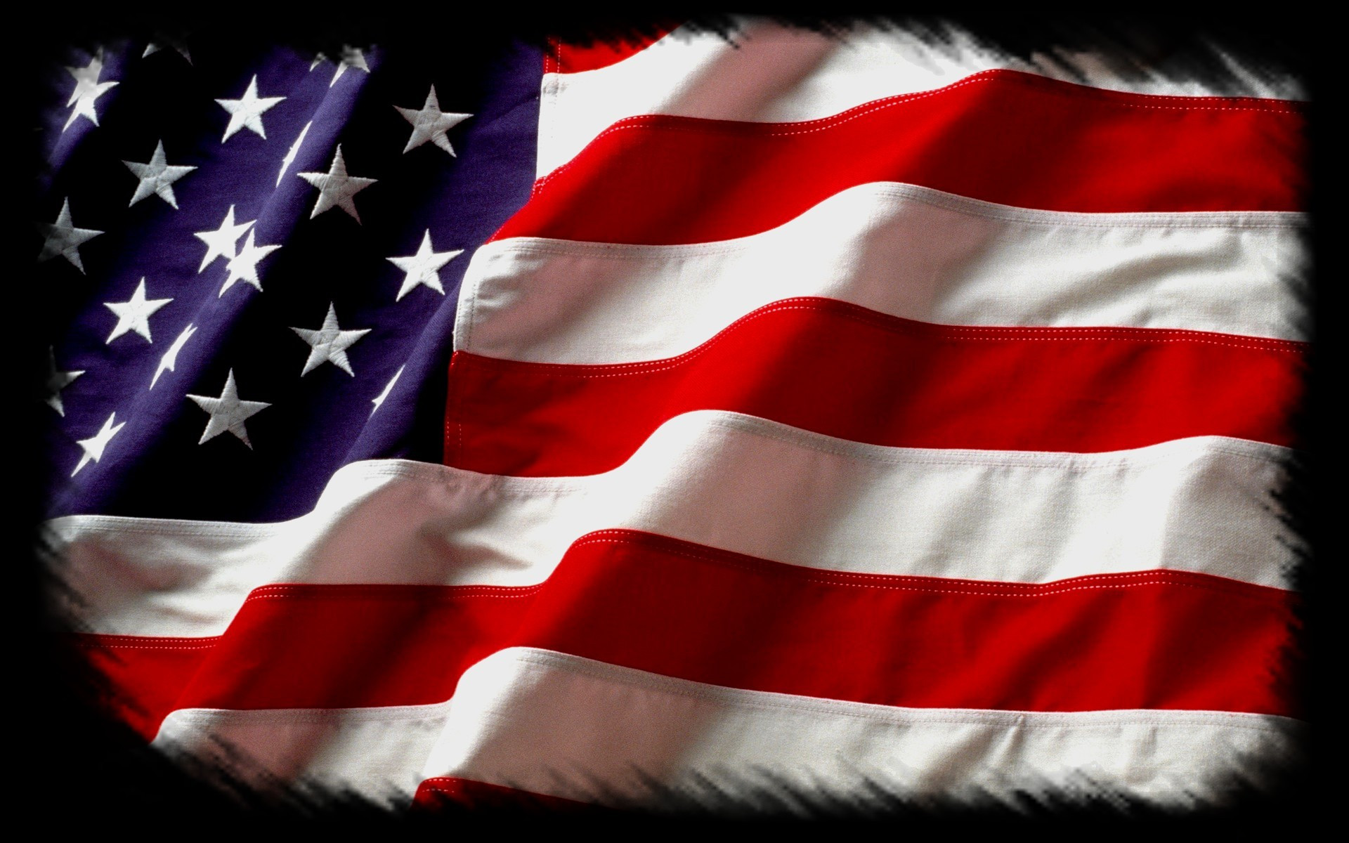 USA American Flag Stars And Stripes Blue White 1920x1200